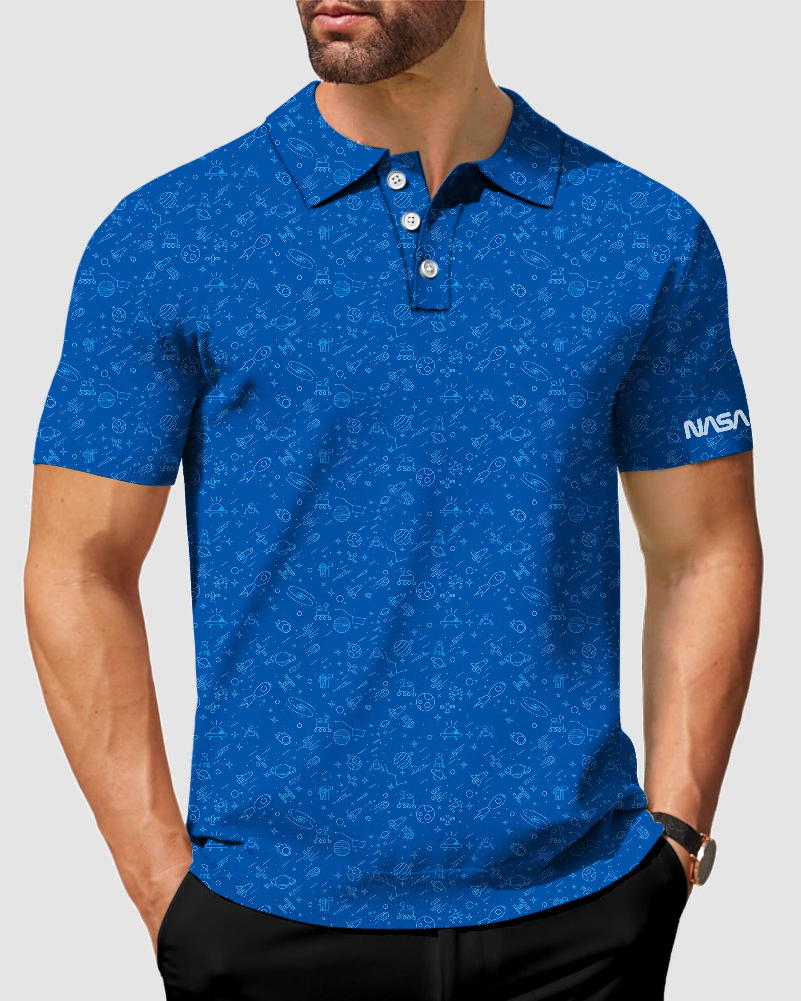 NASA Men's golf polo