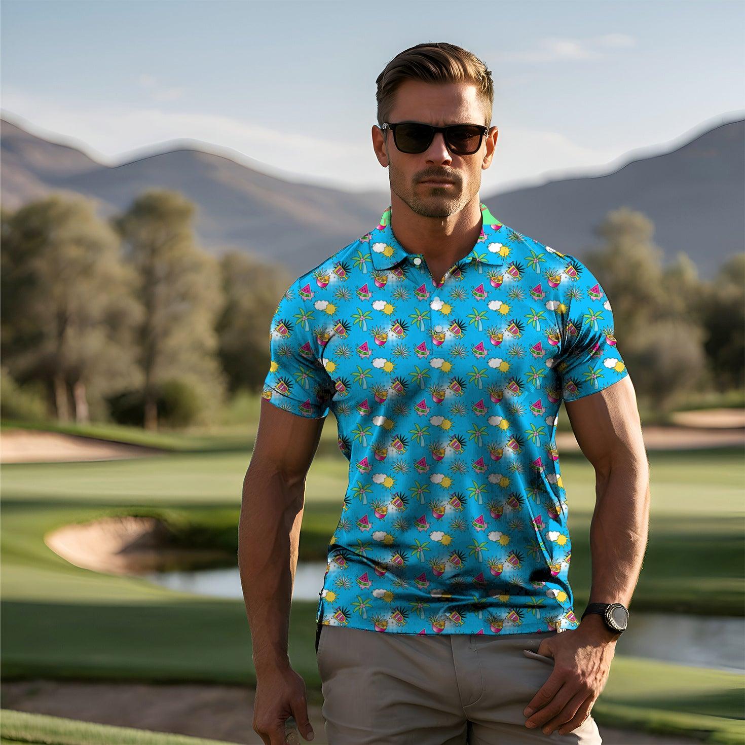 Perfect Summer Men's golf polo