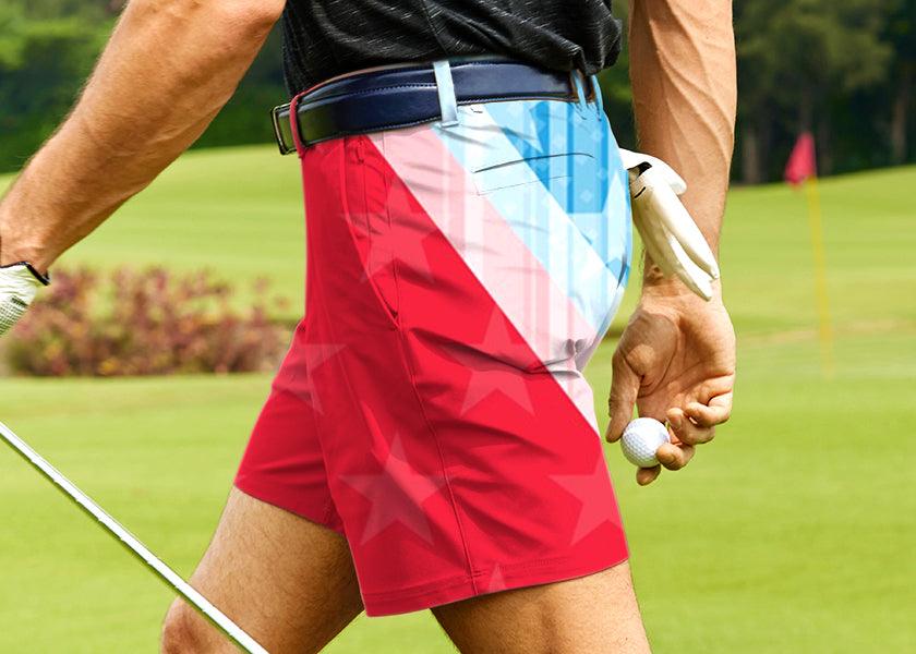 Men Team USA Golf Shorts