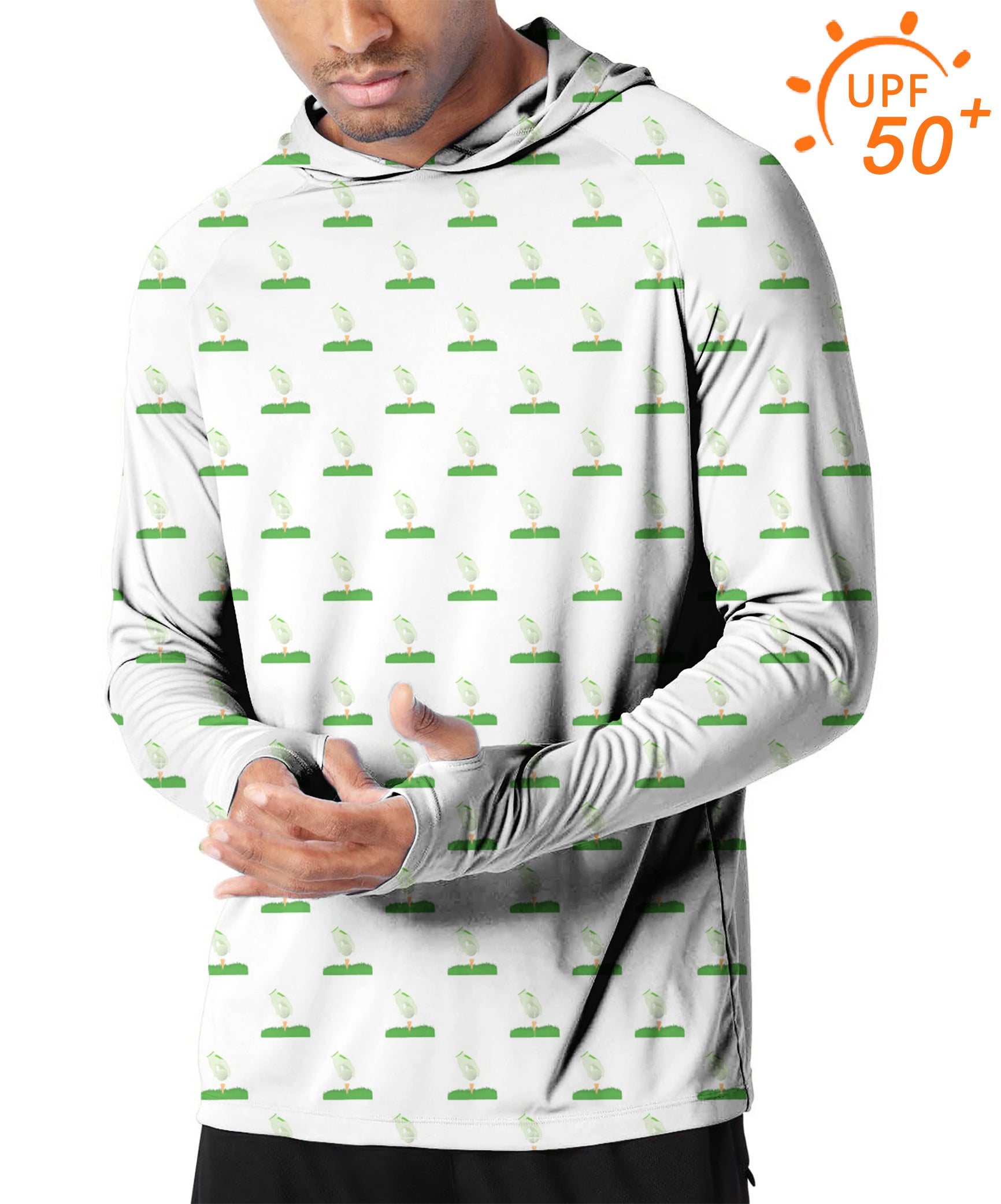 Men's Outdoor golf course Golf Sun Protection Slim Fit hoodies