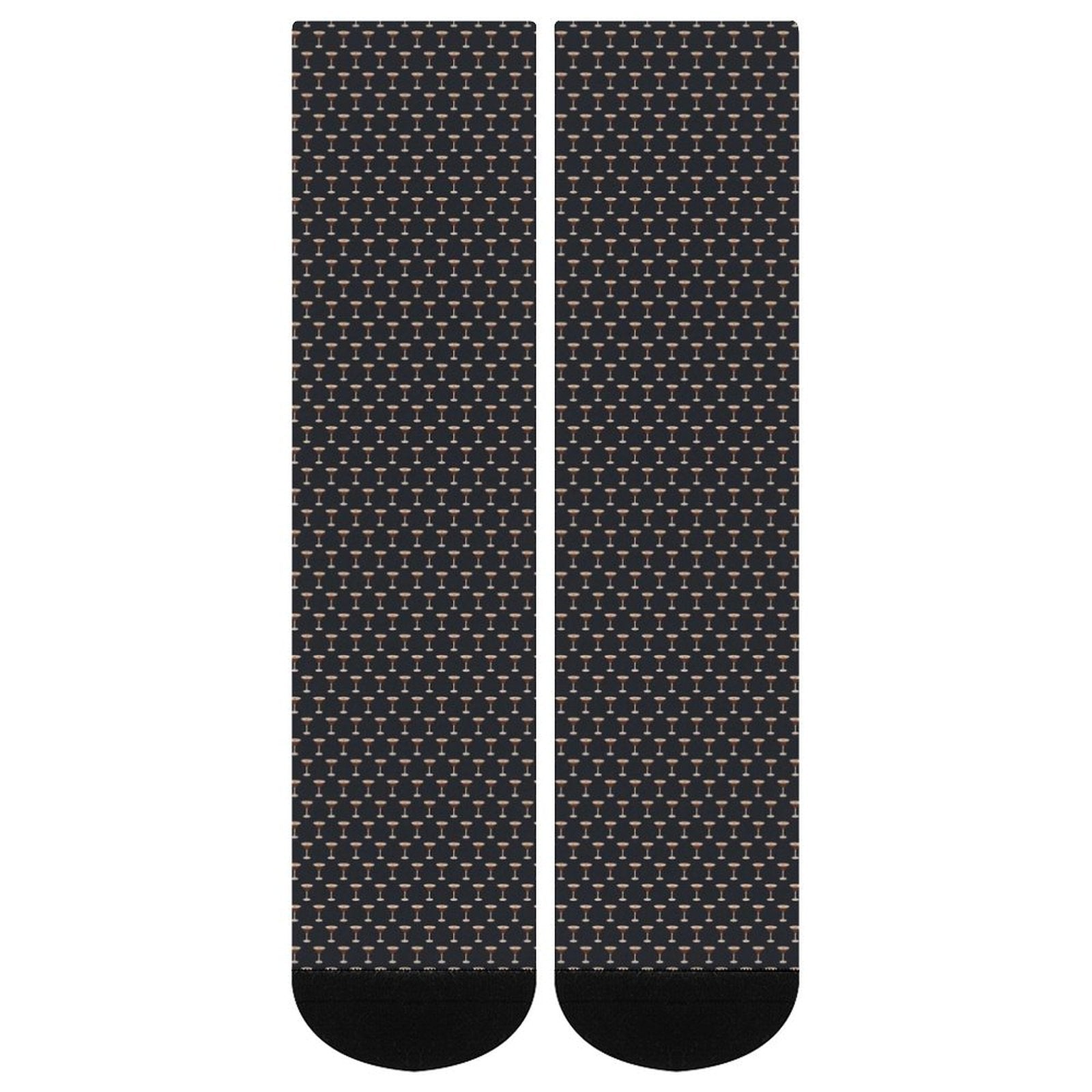 ESPRESSO MARTINIS Prined socks Gifts for Men Women