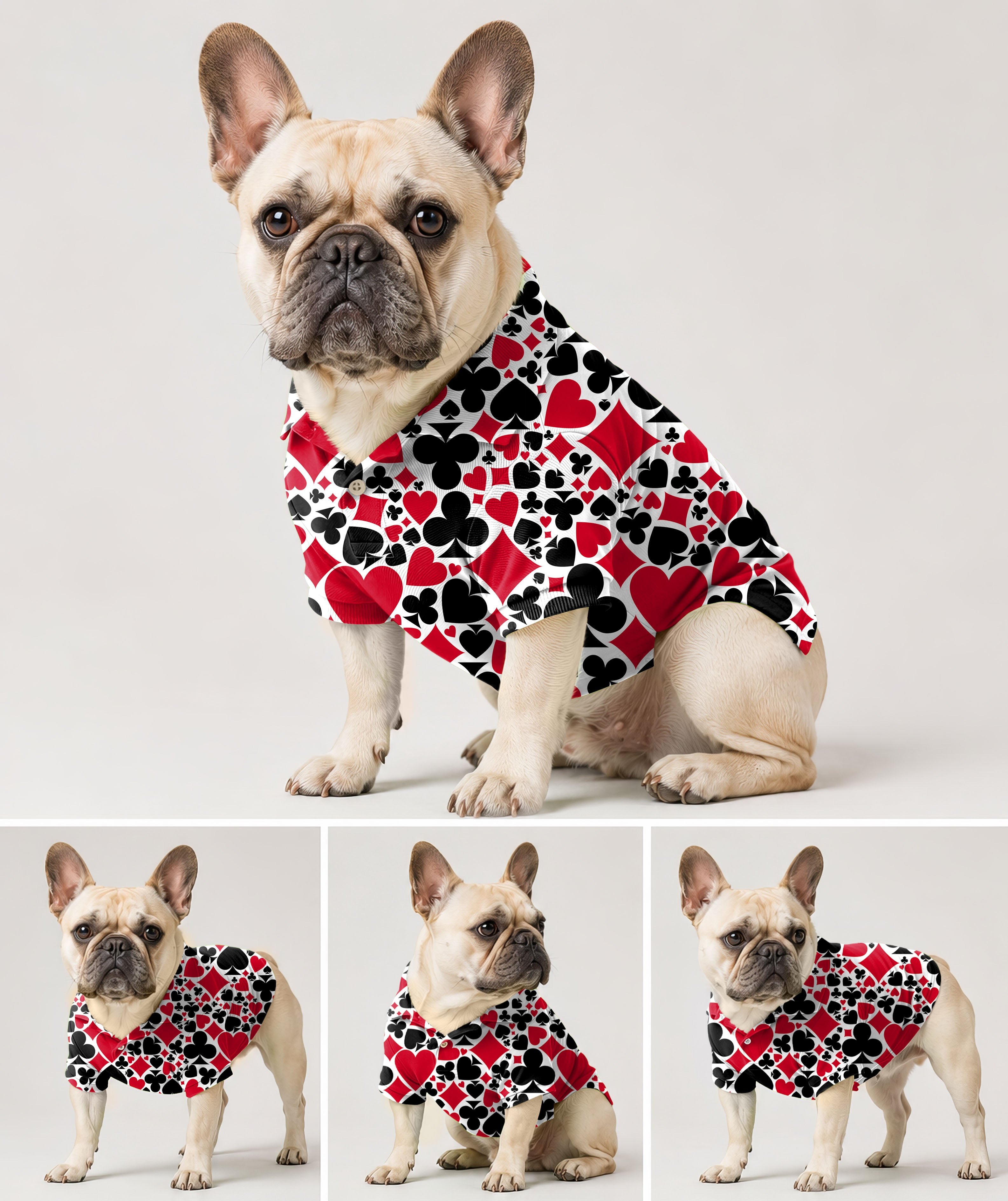 Dog's Poker Golf Polo