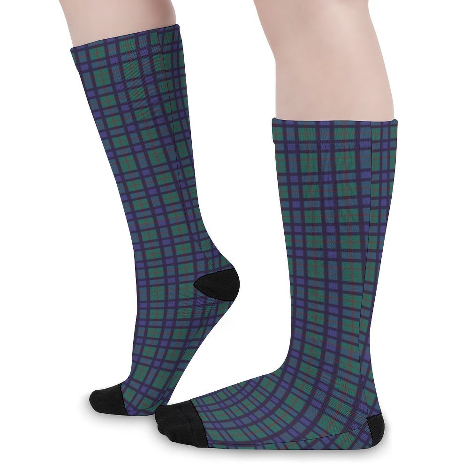 Checkered stripes Prined socks Gifts for Men Women