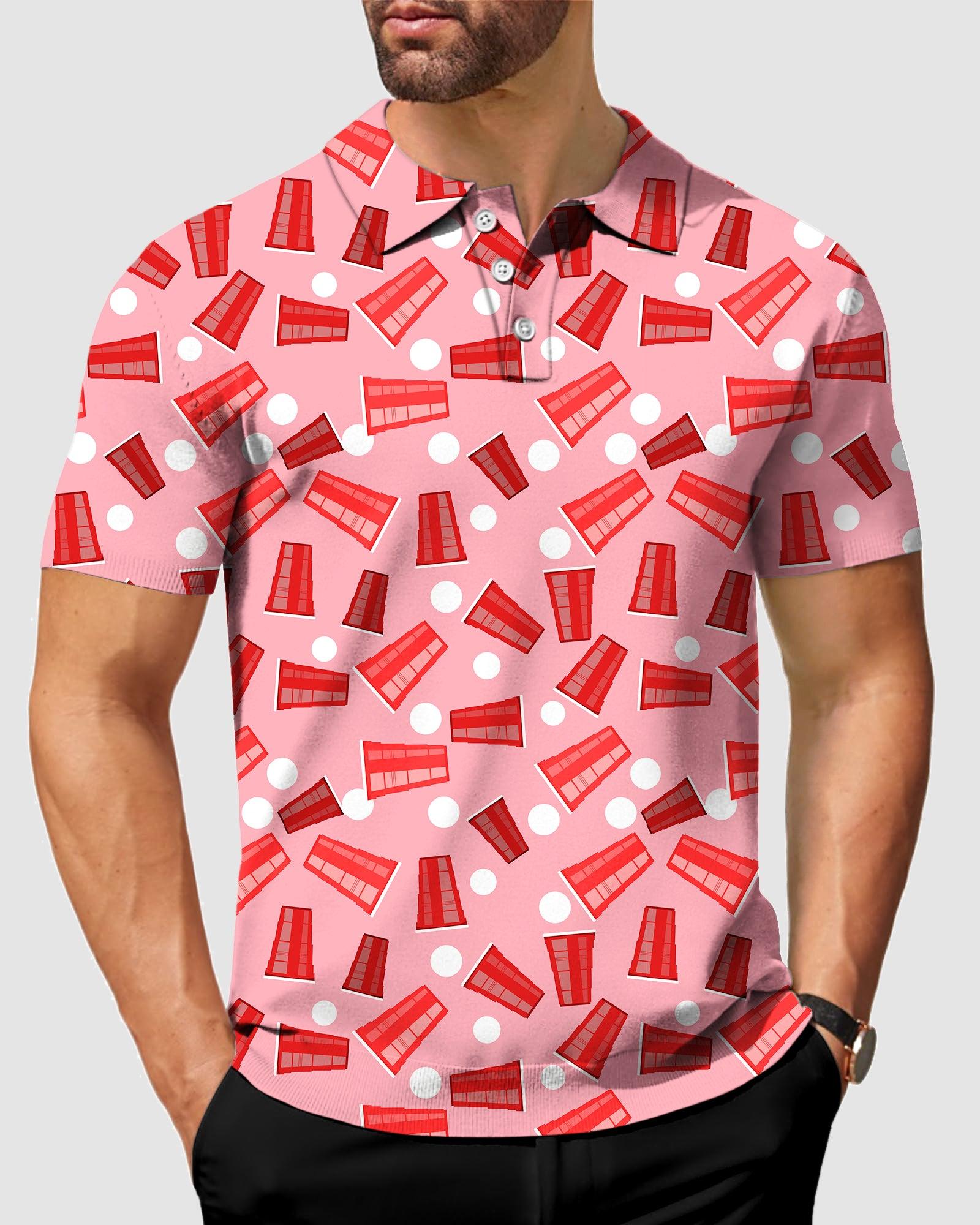 Drinkers Cup Men's Golf Polo