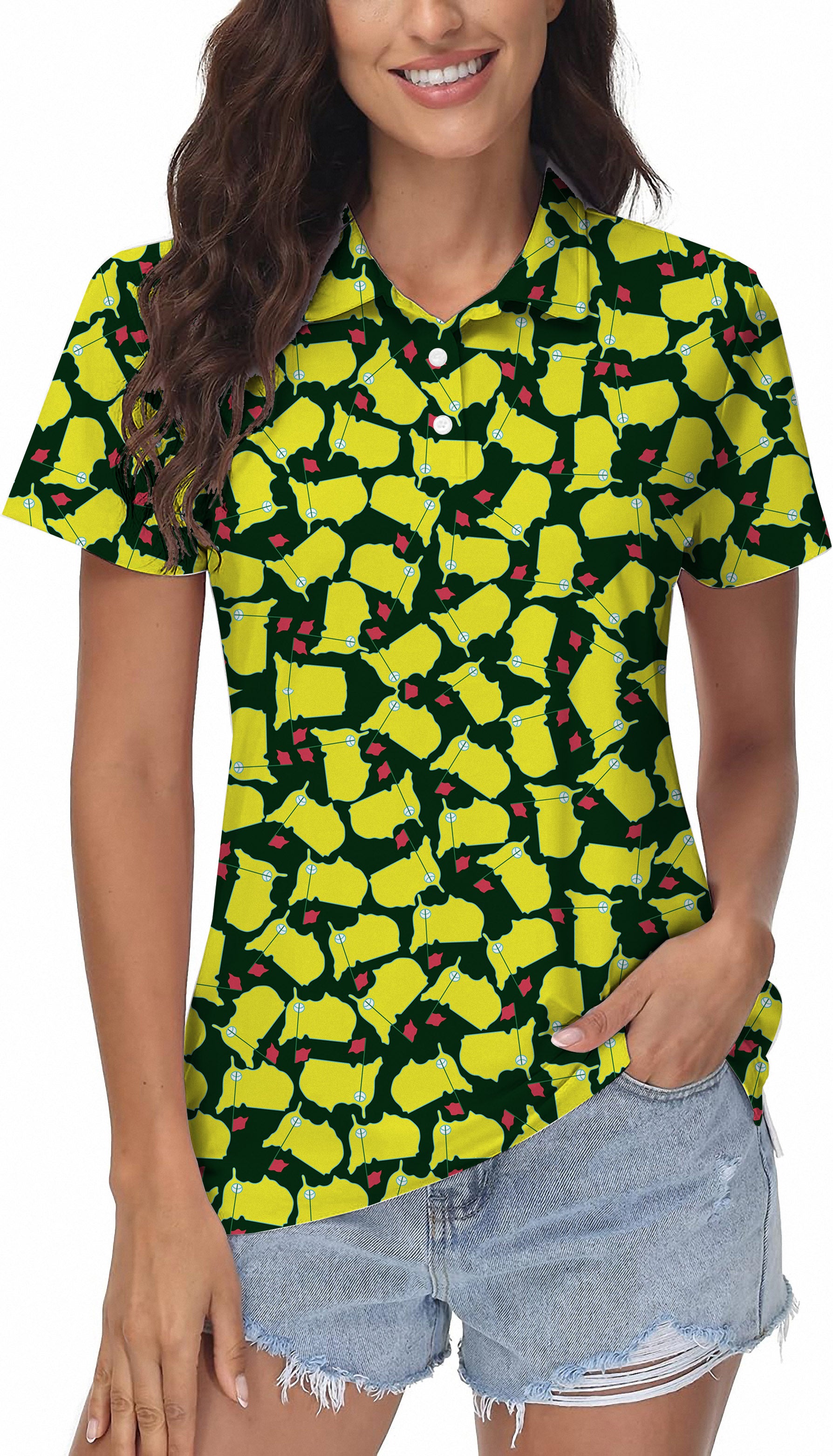 Women's Augusta Golf Polo