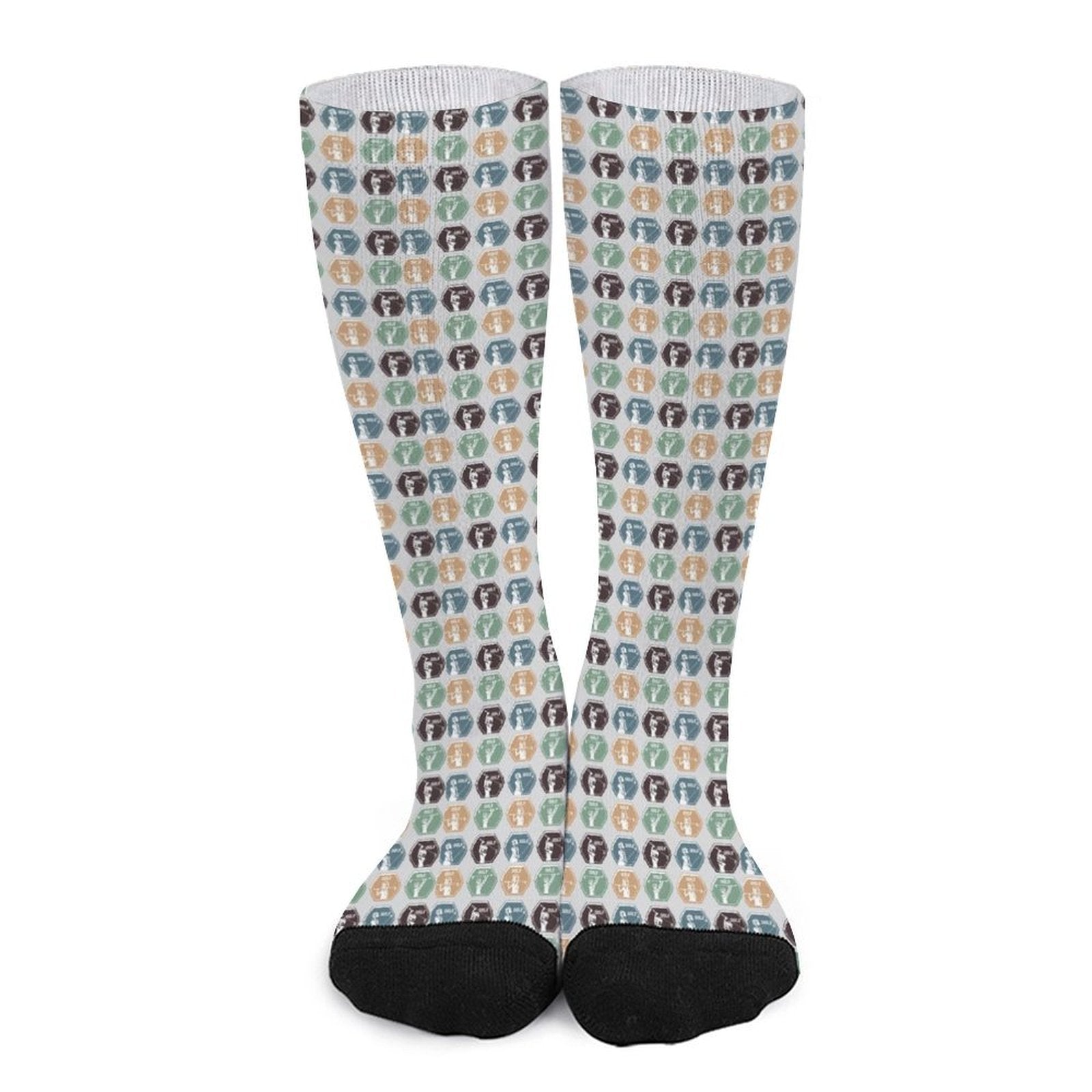 Golf posture Prined socks Gifts for Men Women