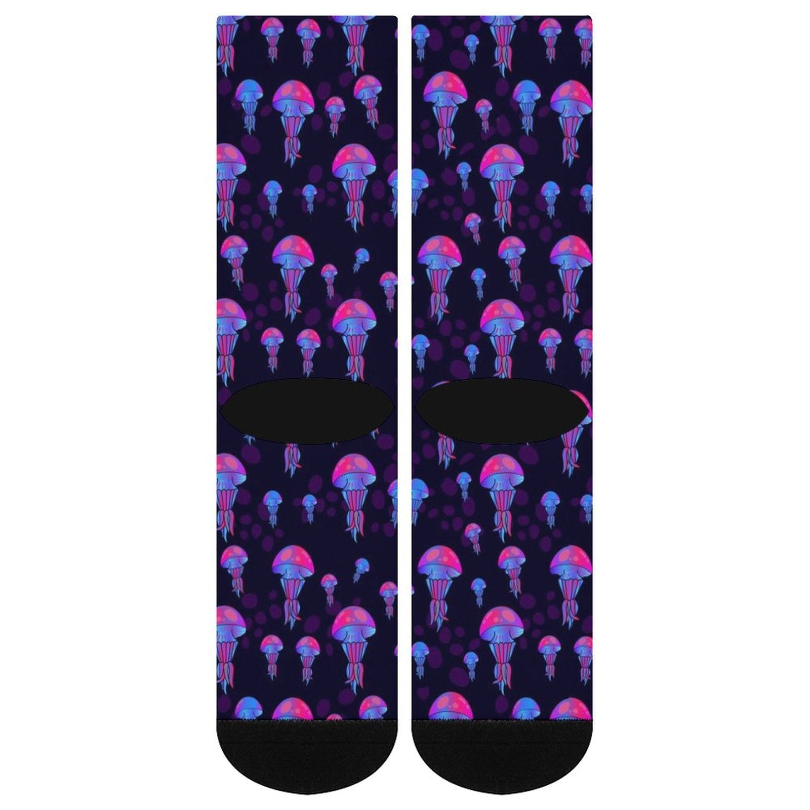 Electric Jelly Prined socks Gifts for Men Women