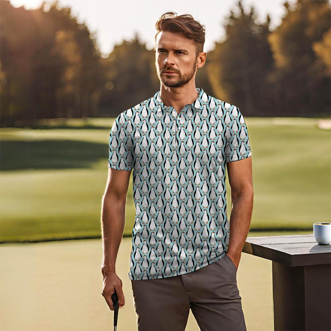 Men's Penguin Party golf polo