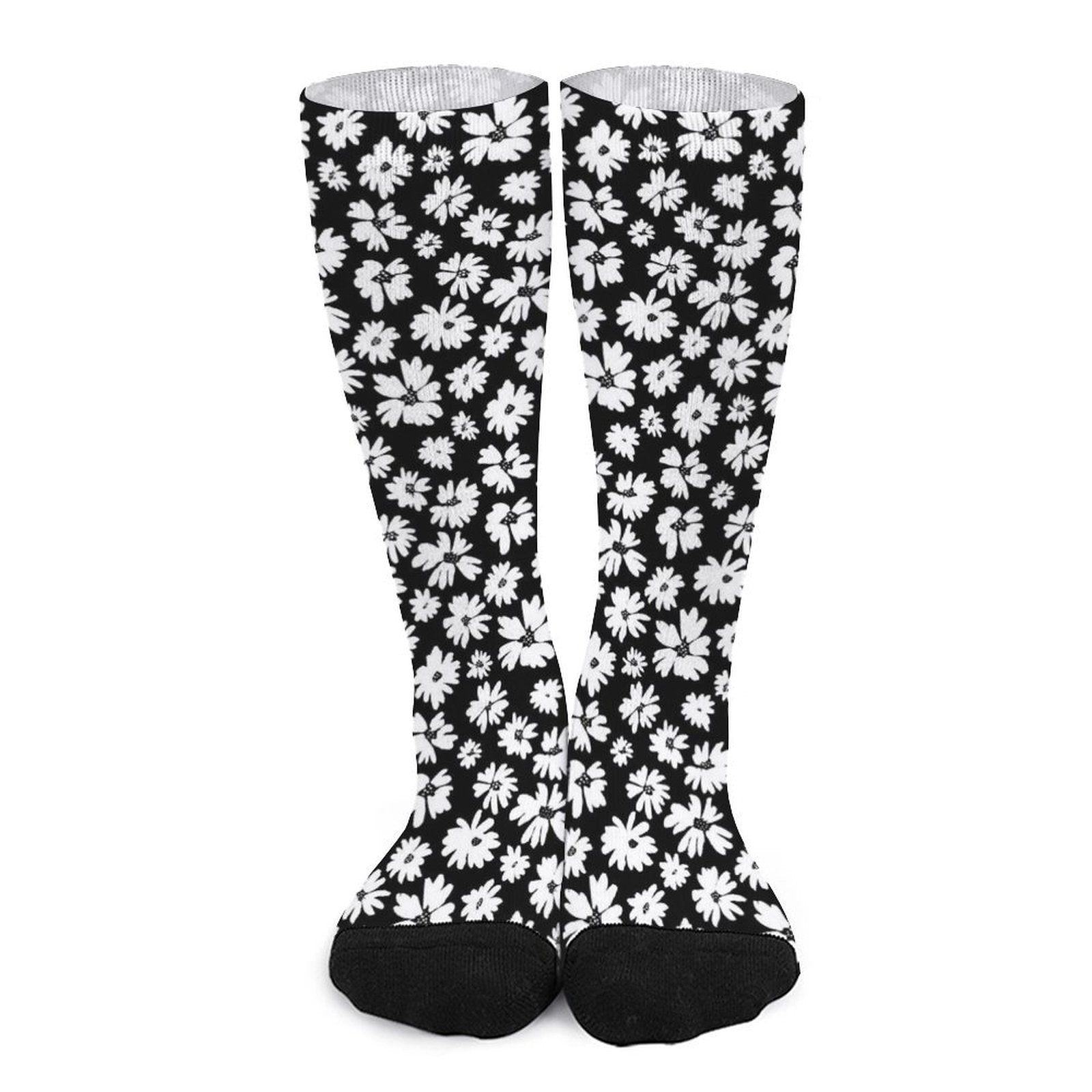Zebra Daisy Prined socks Gifts for Men Women