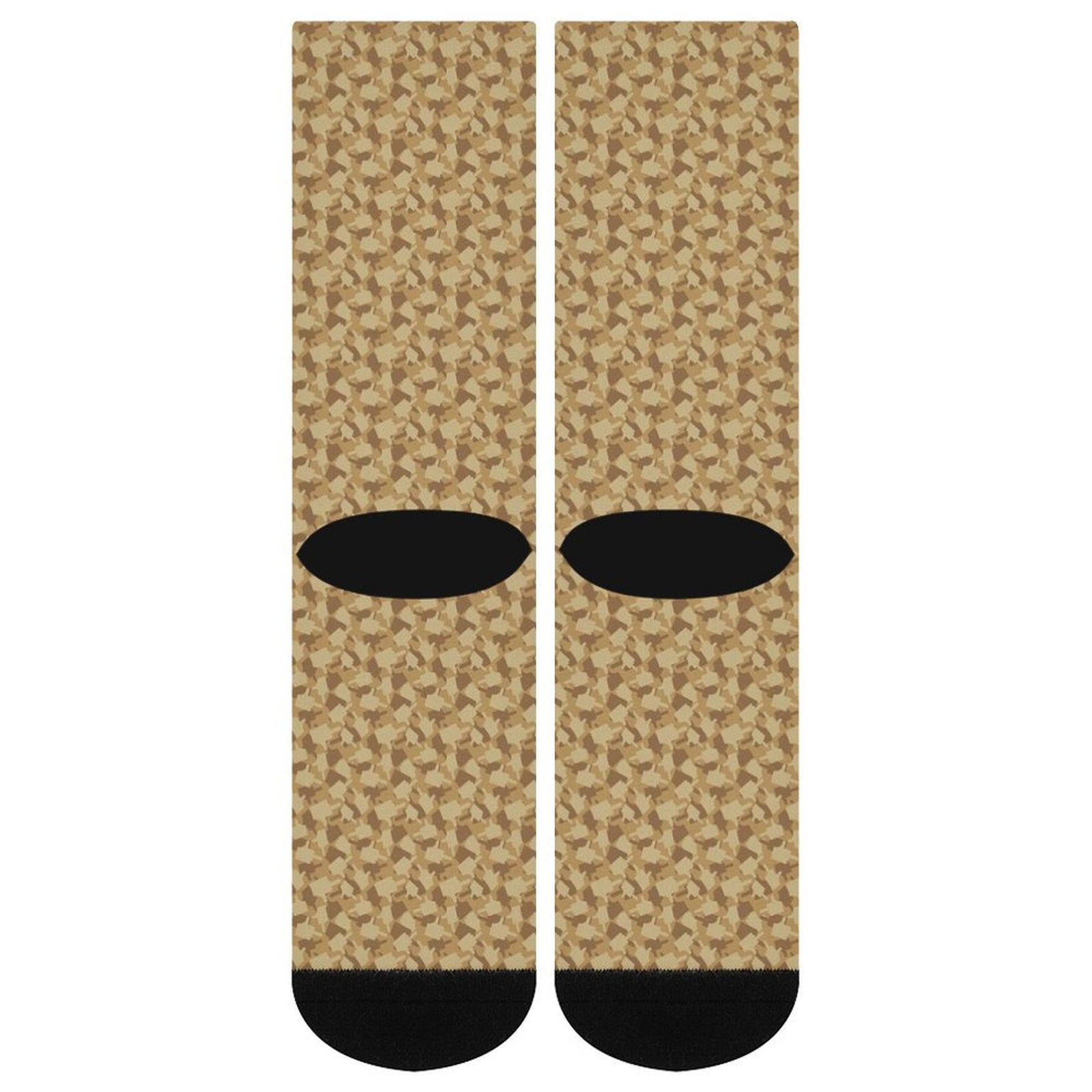 Middle Finger Funny Prined socks Gifts for Men Women