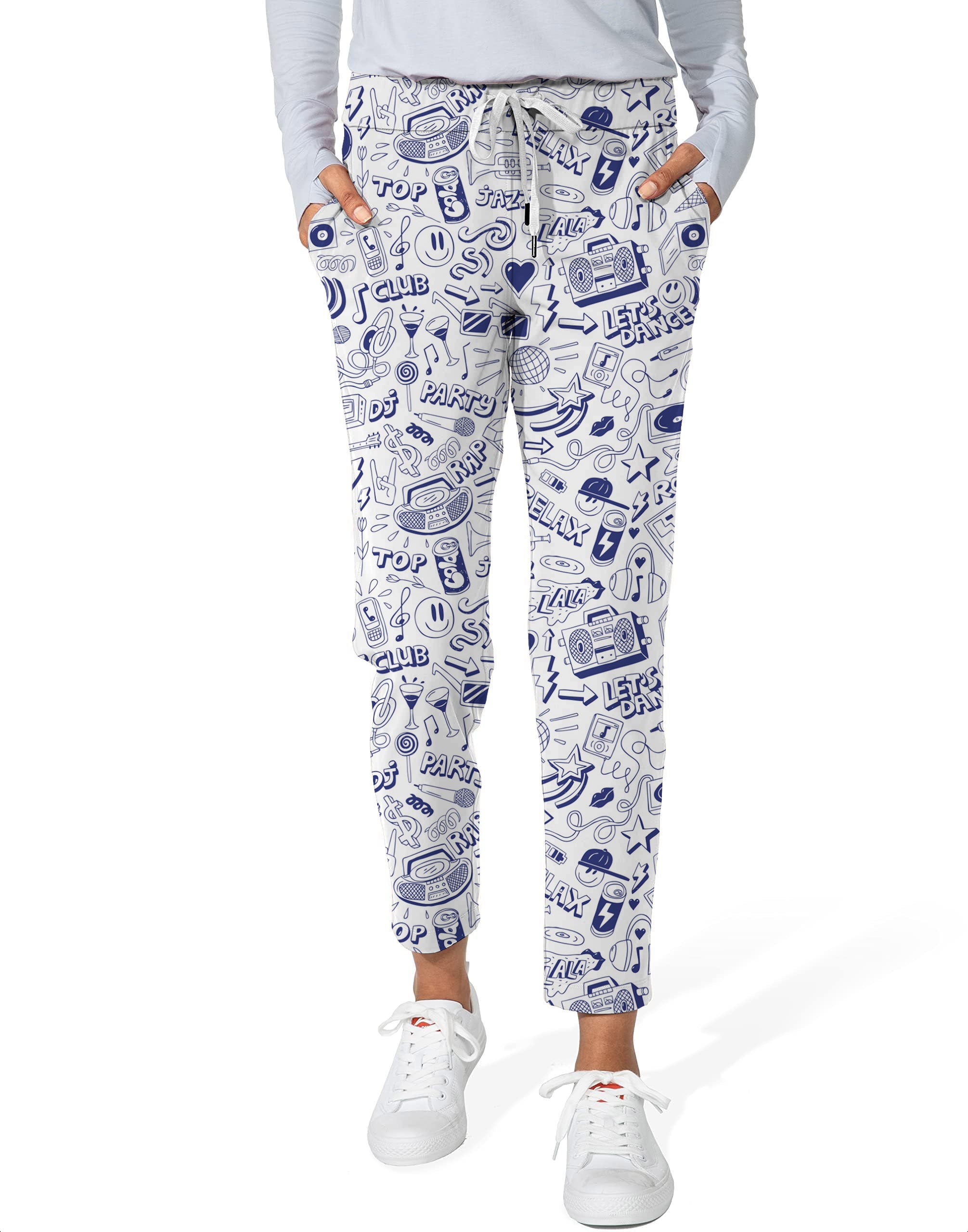 Fore Play-Women's 7/8 Stretch Ankle Golf Pants