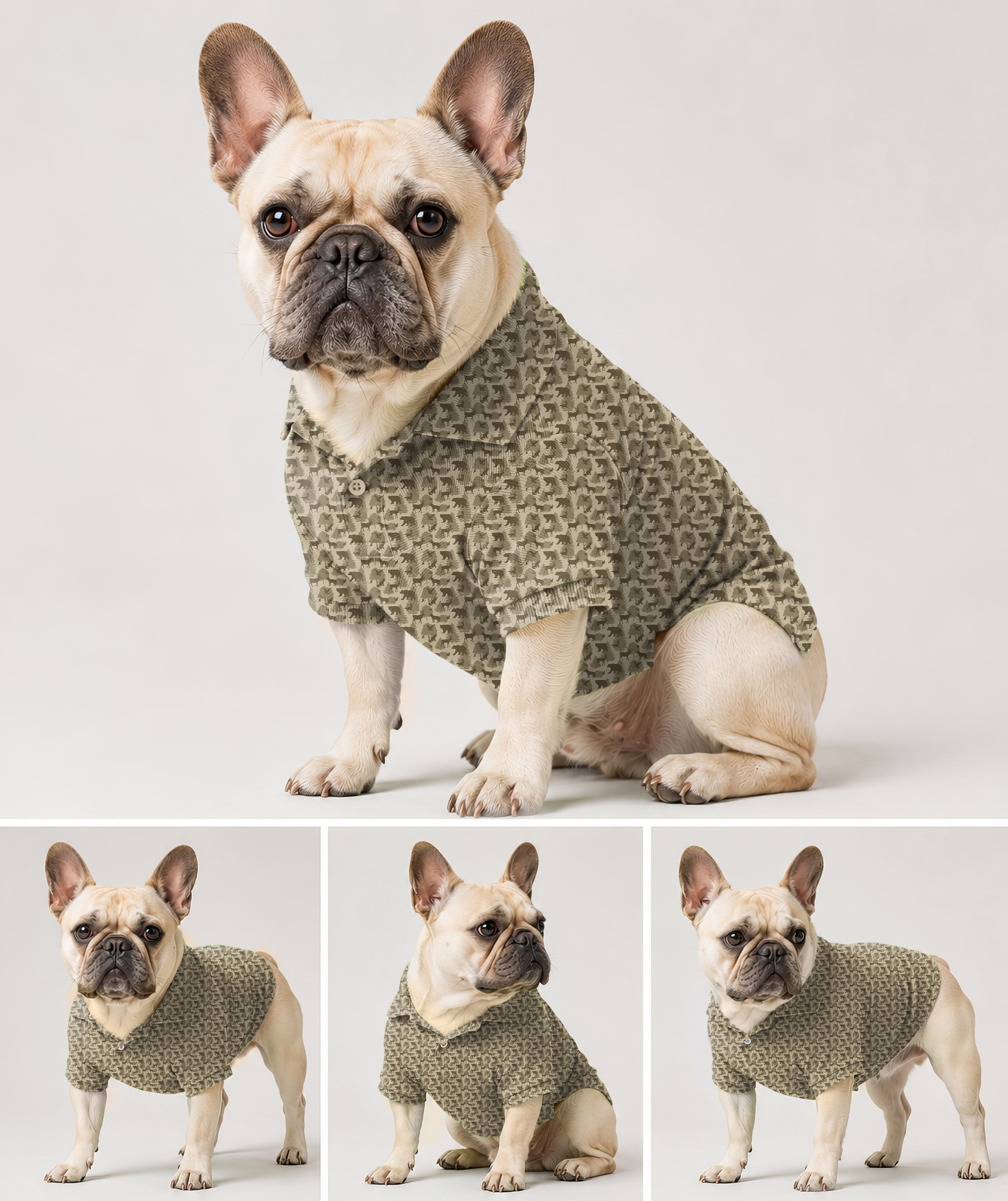 Dog's Forest animal bear deer Golf Polo