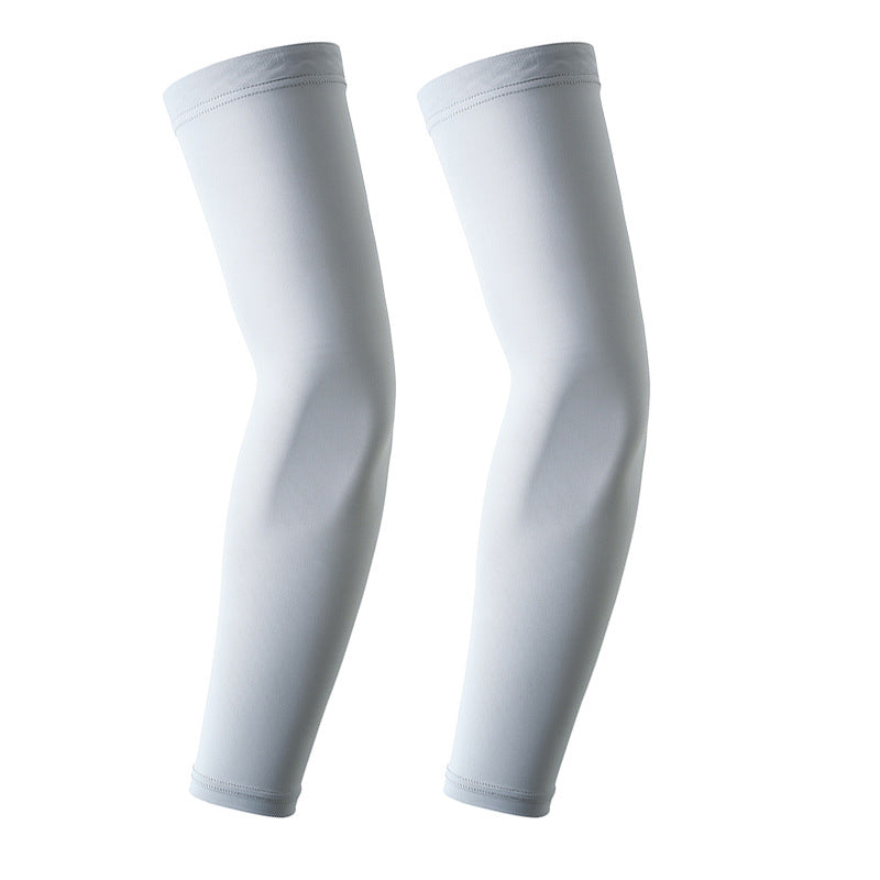 Unisex Ice Silk Sun Protection Arm Sleeves UPF50+ UV Block Thin Breathable Cooling Golf Sports Arm Covers UV Outdoor Protection Series