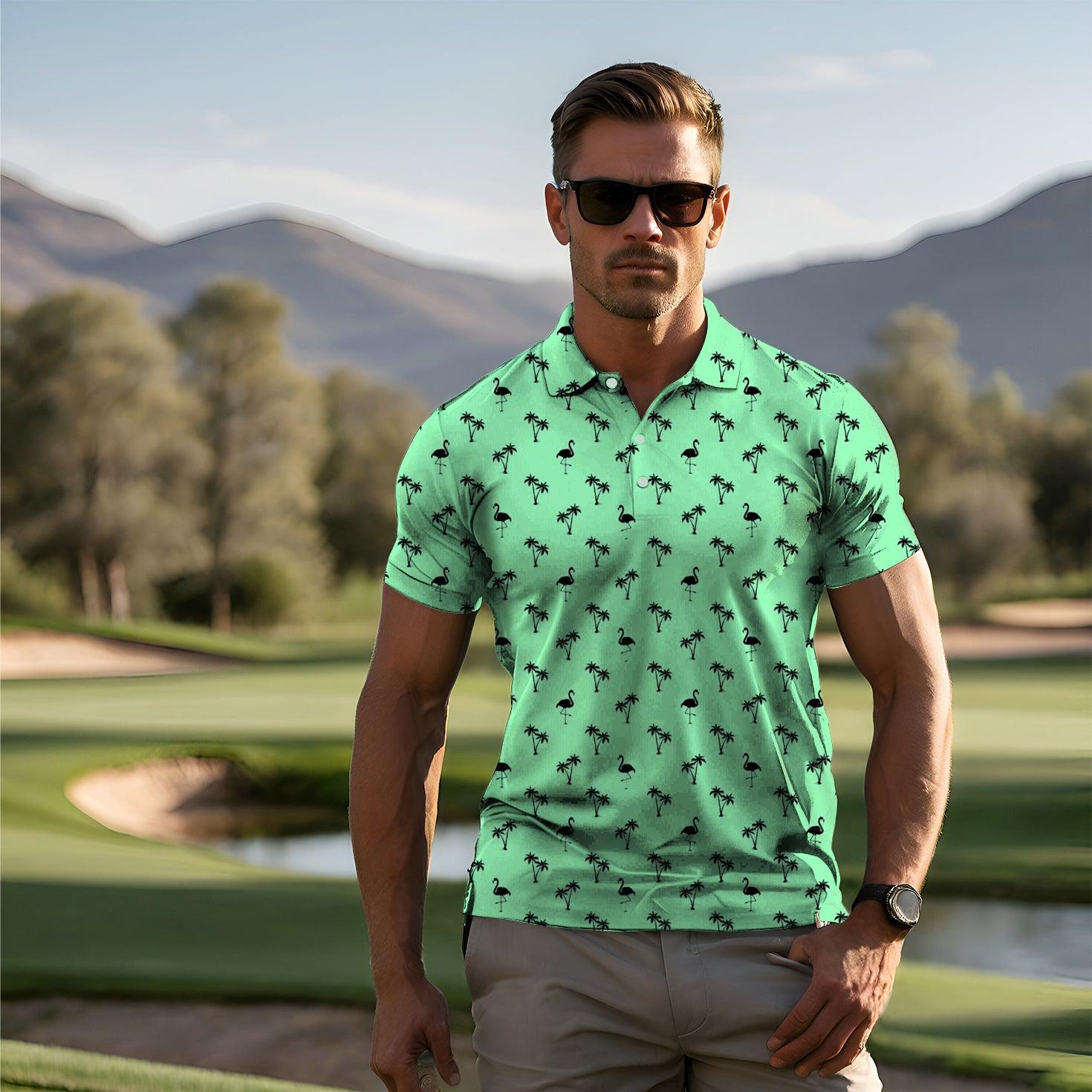 Men's Mint Mingo golf polo