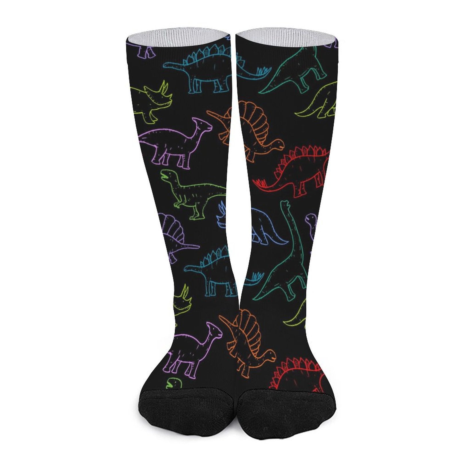 Electric Dinos Prined socks Gifts for Men Women