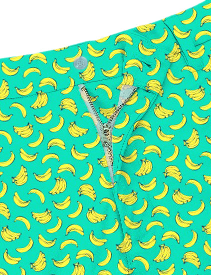 Men banana Golf Shorts