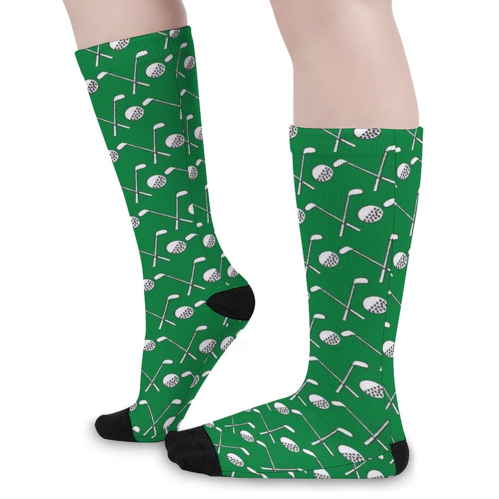 golf ball club Prined socks Gifts for Men Women
