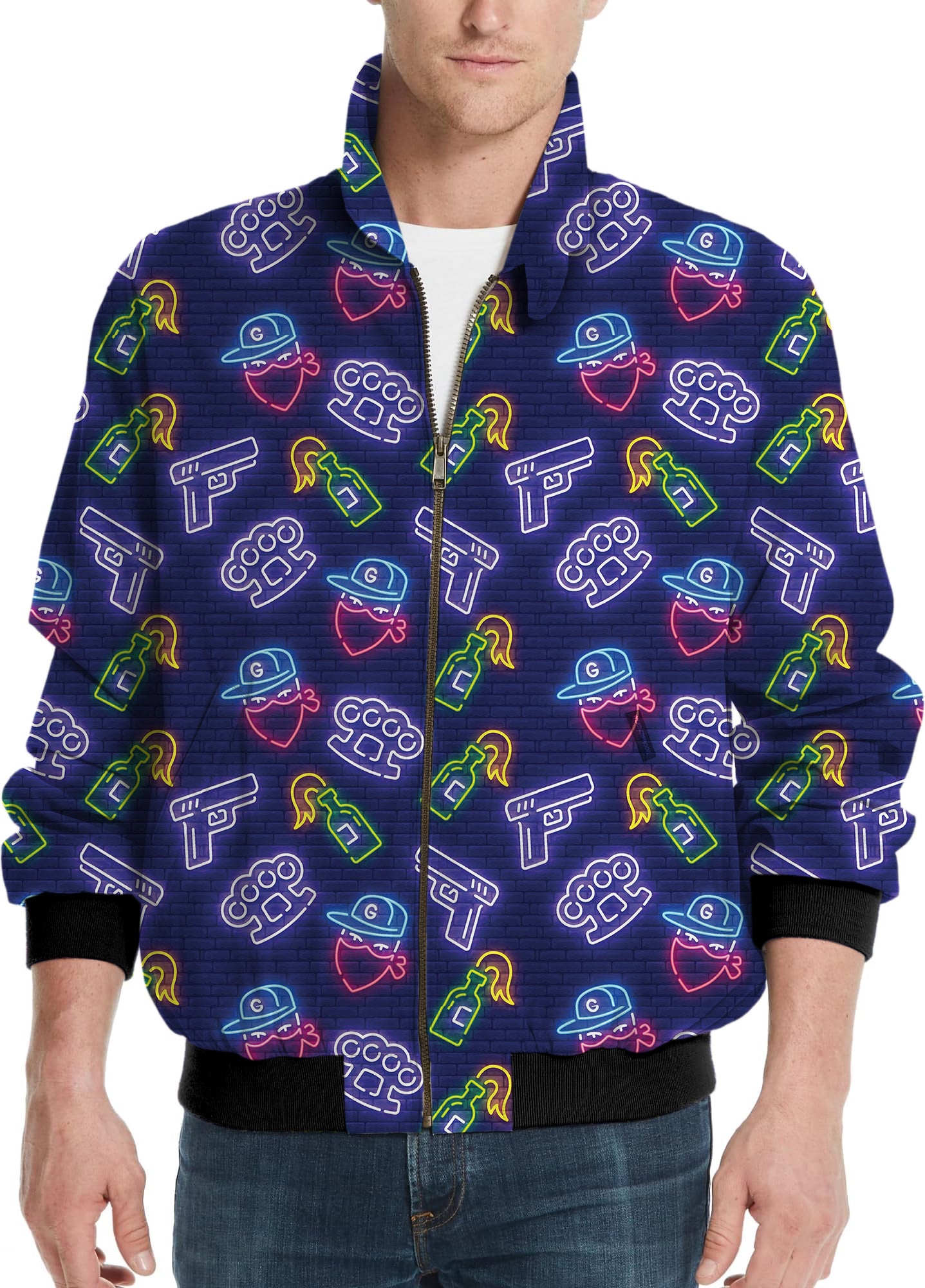 Sharp shooter-Men's Golf Windbreaker Light Jacket