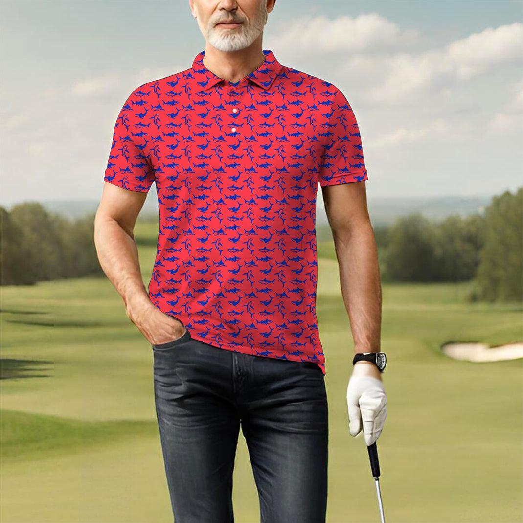 Men's Underwater Frenzy golf polo