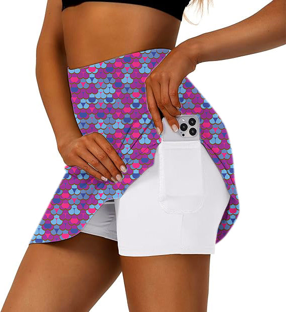 Women's butt in Pantsies Golf Skirts Inner Shorts Pocket