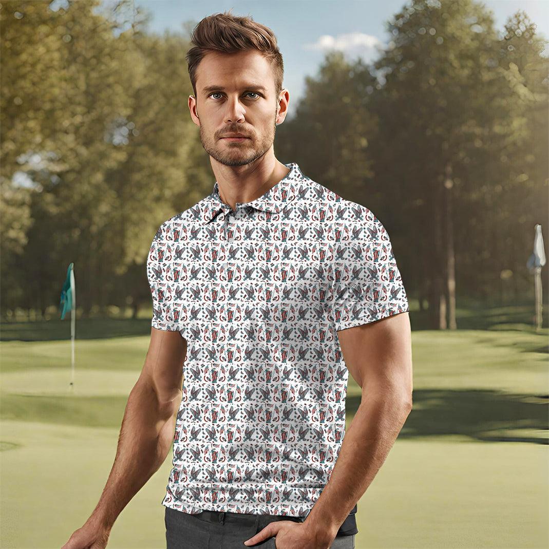 Men's Born in the USA golf polo