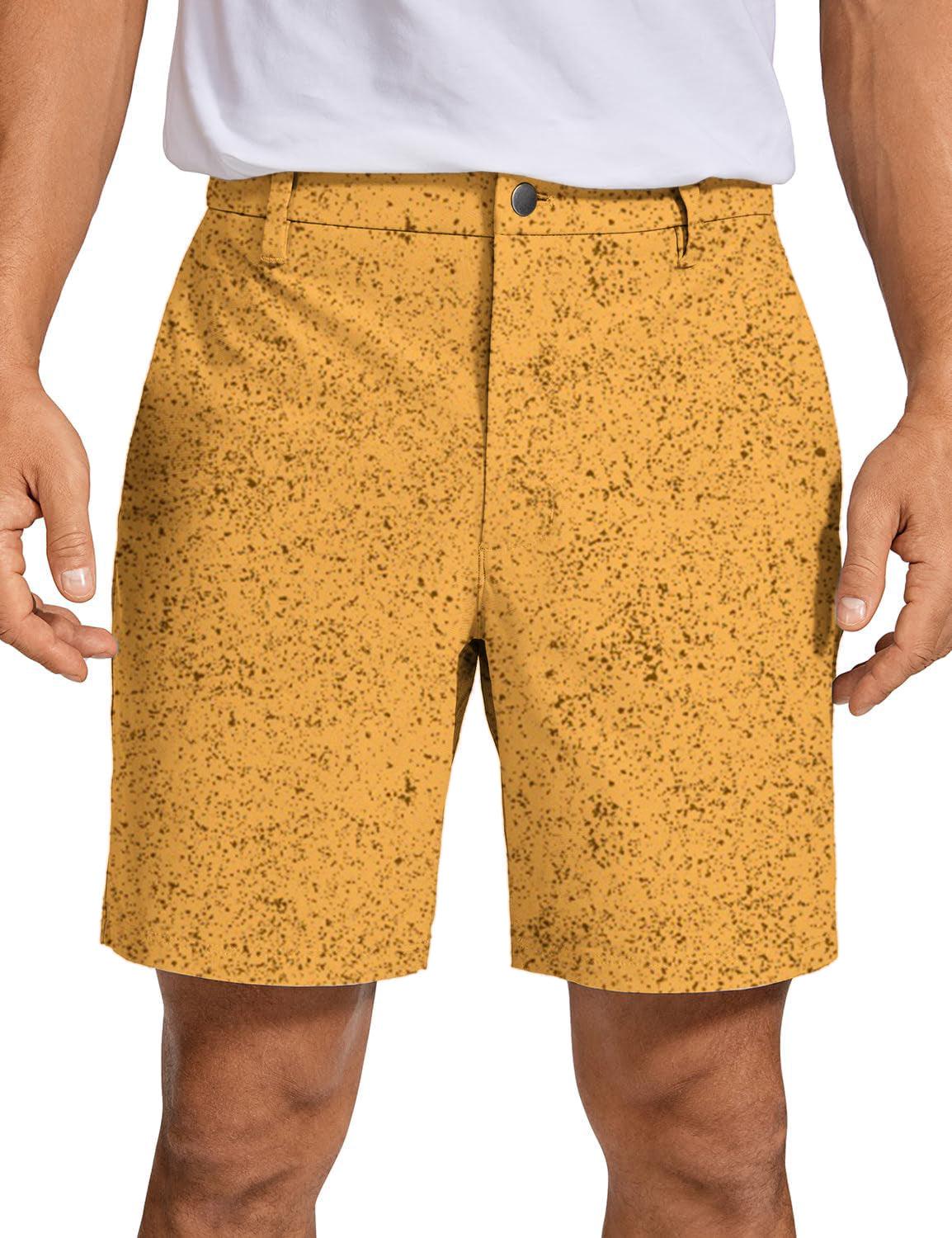 Men grange seamless Golf Shorts