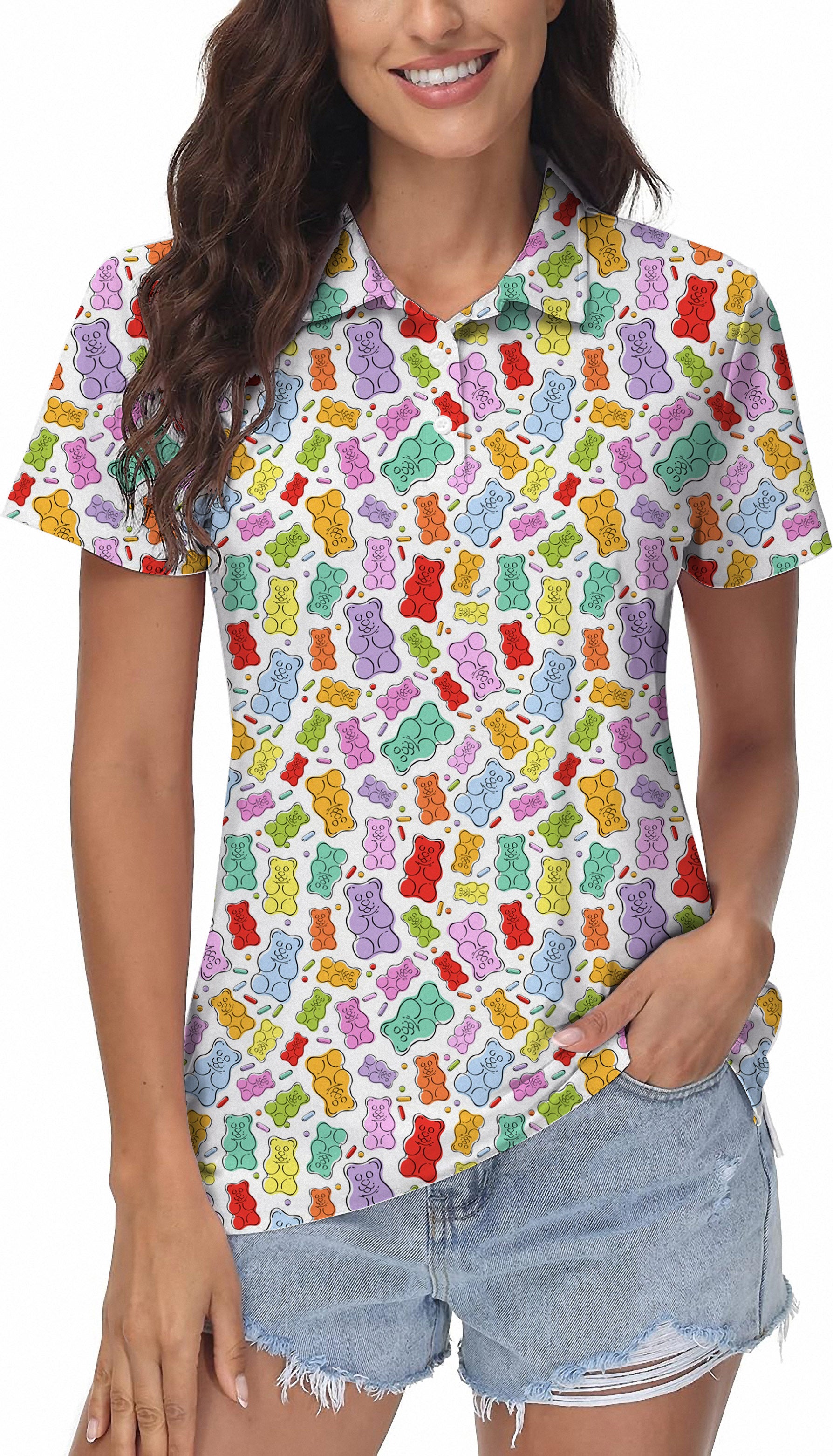 Gummy Bears Women's Golf Polo