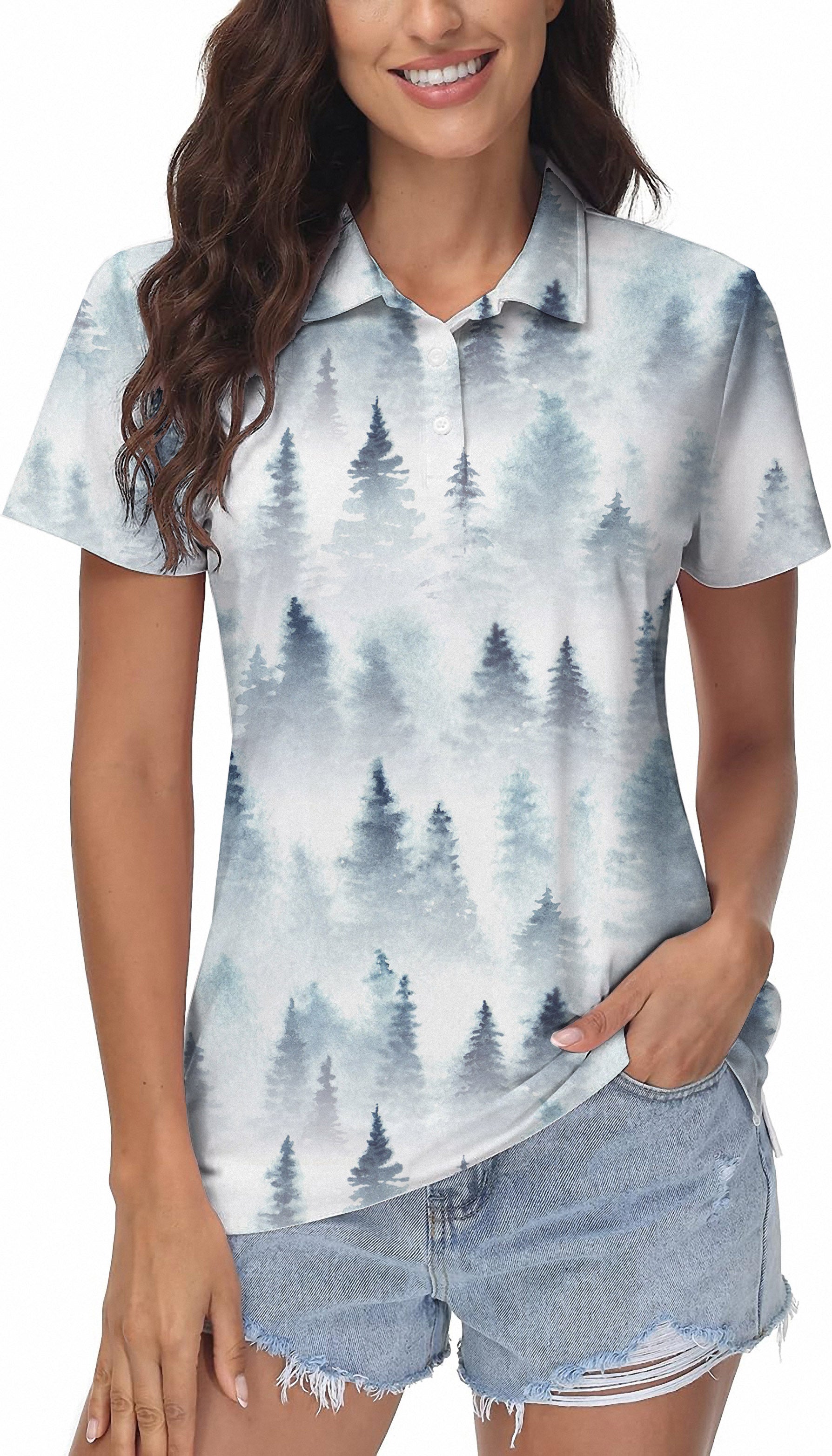 Subtle Pines Women's Golf Polo