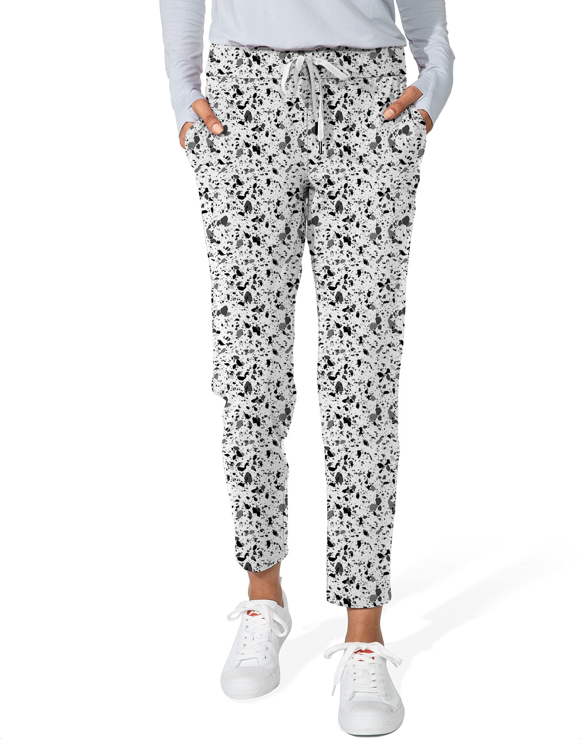 Terrazzo-Women's 7/8 Stretch Ankle Golf Pants