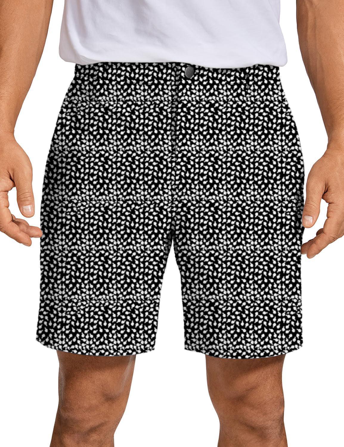 Men Middle Finger Golf Shorts