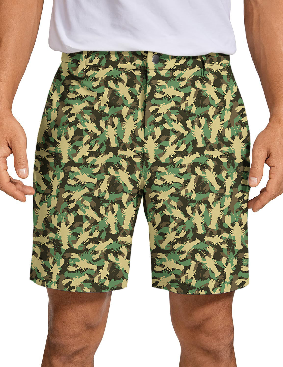 Men's lobster Golf Shorts