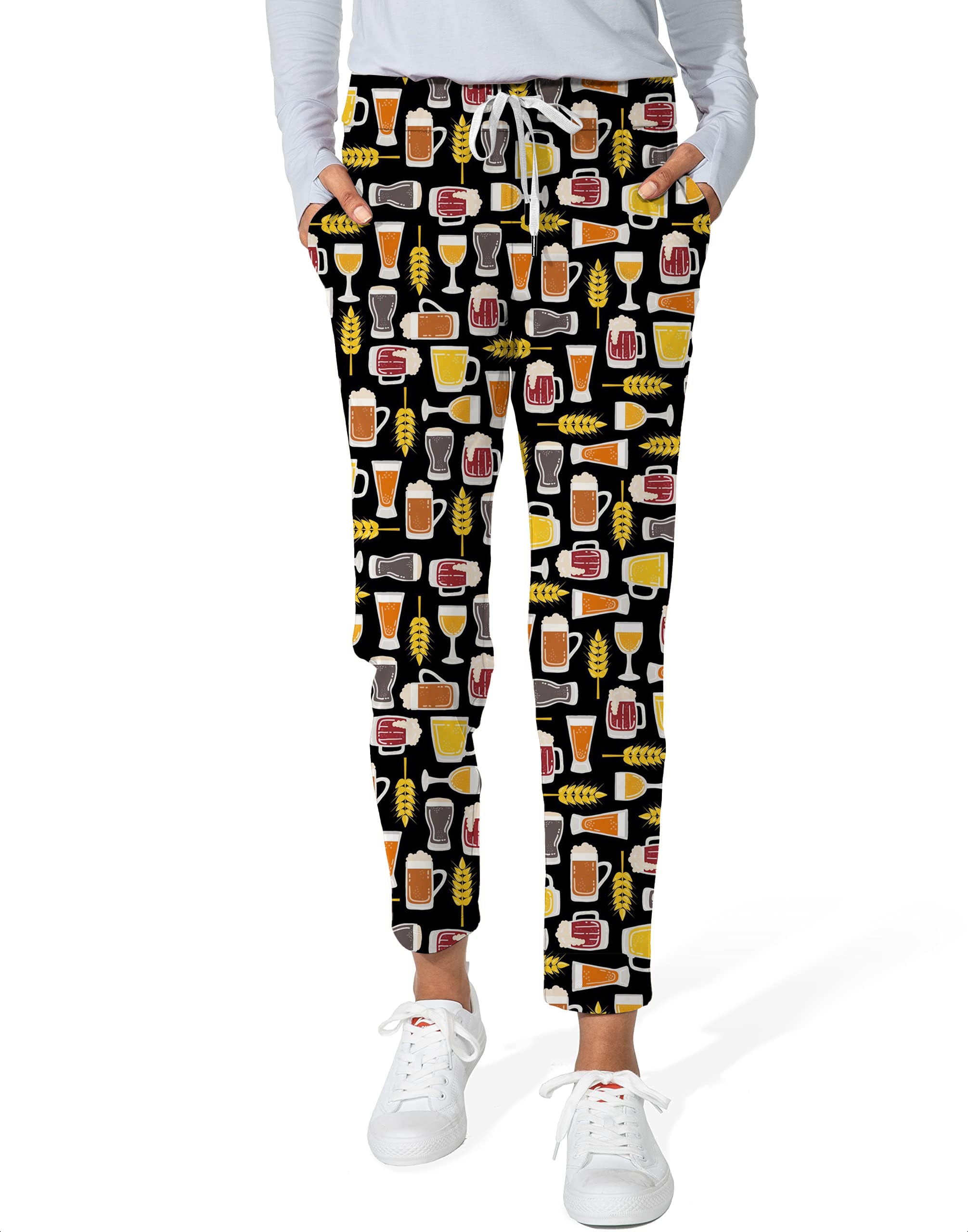 Fall Brewskis-Women's 7/8 Stretch Ankle Golf Pants