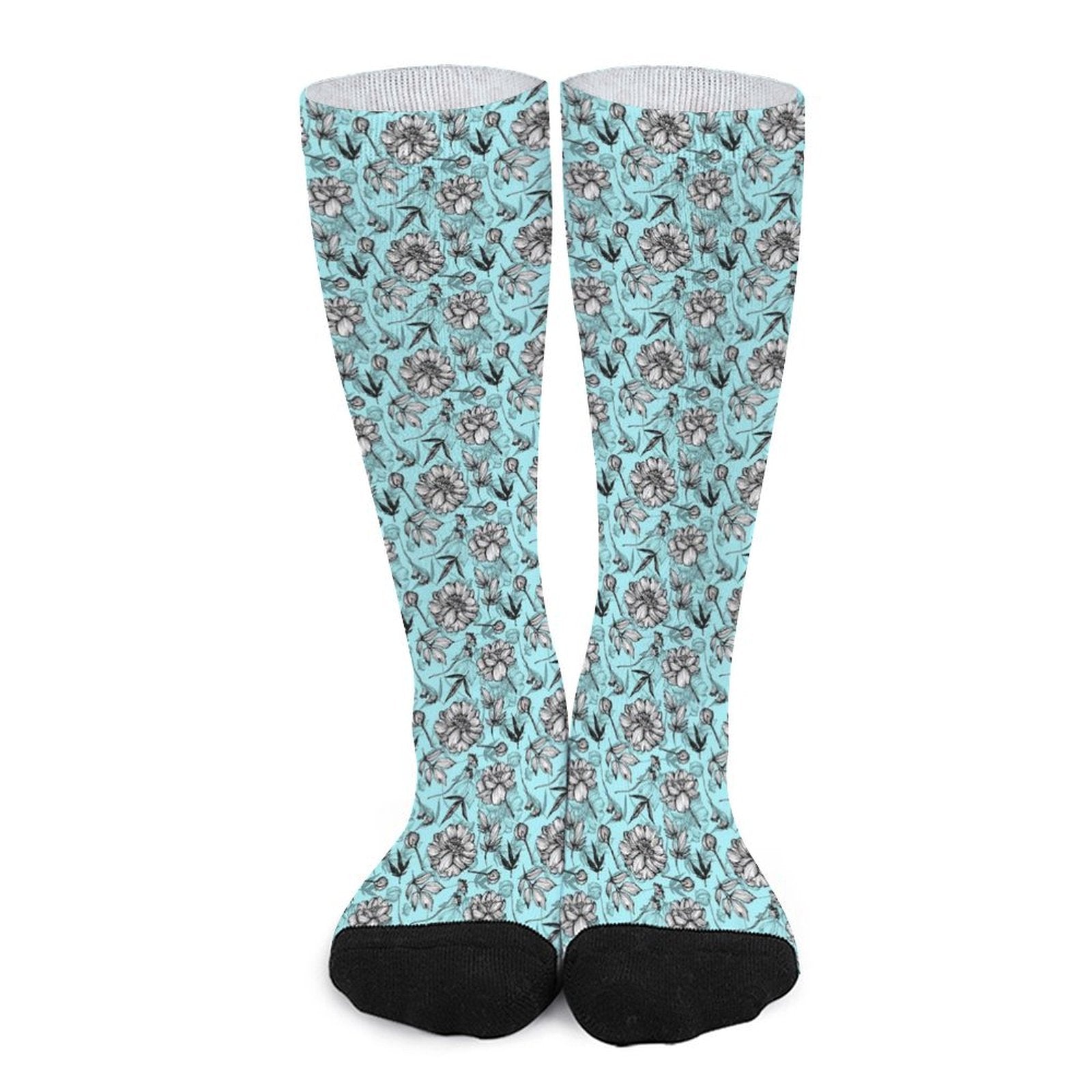 Blue Tropics Prined socks Gifts for Men Women