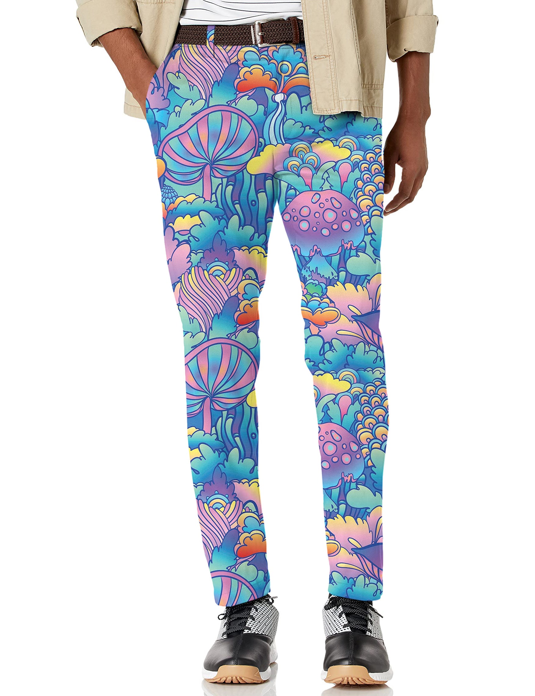 Men's magic mushroom Stretch Golf Pants