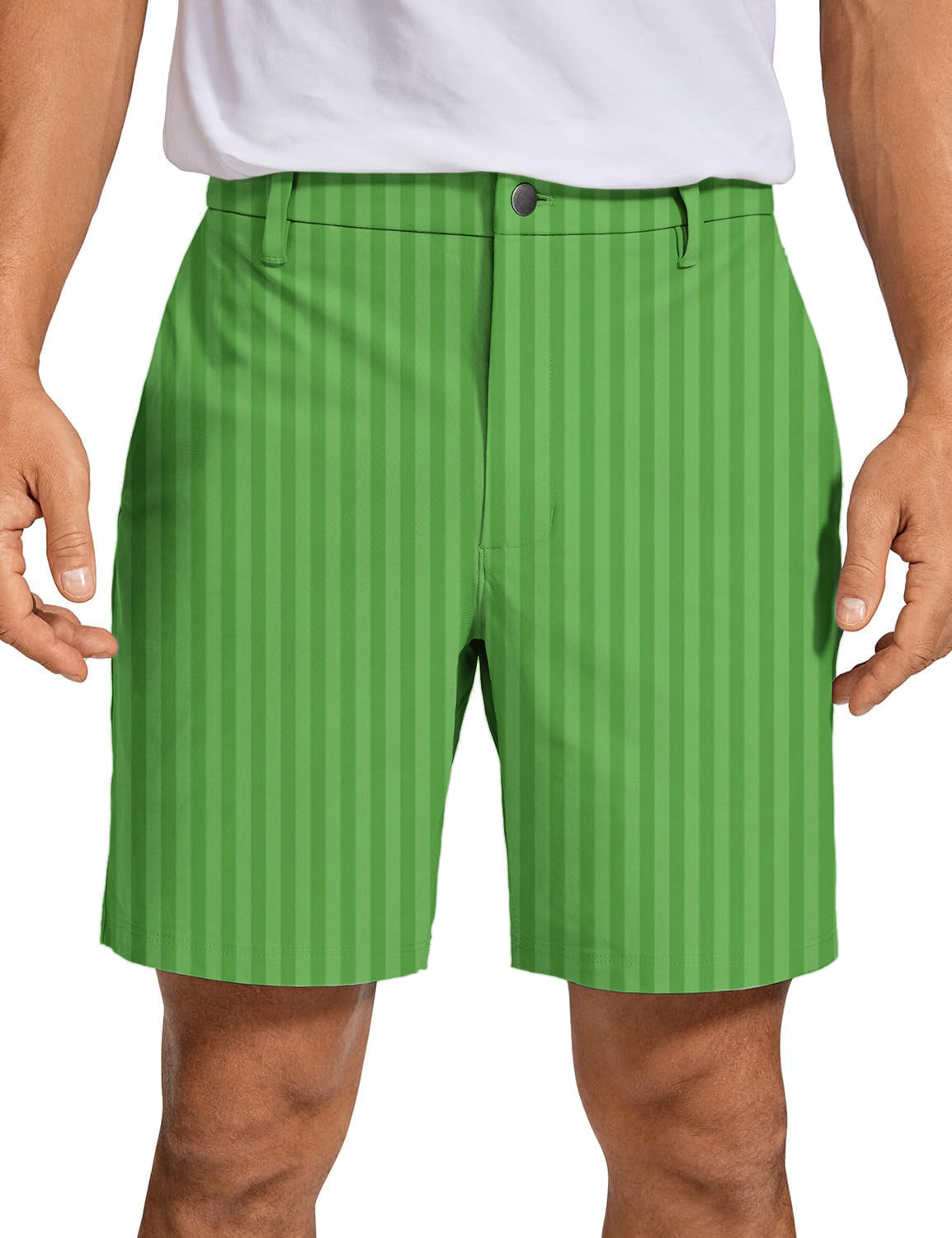 Men's green ball Golf Shorts