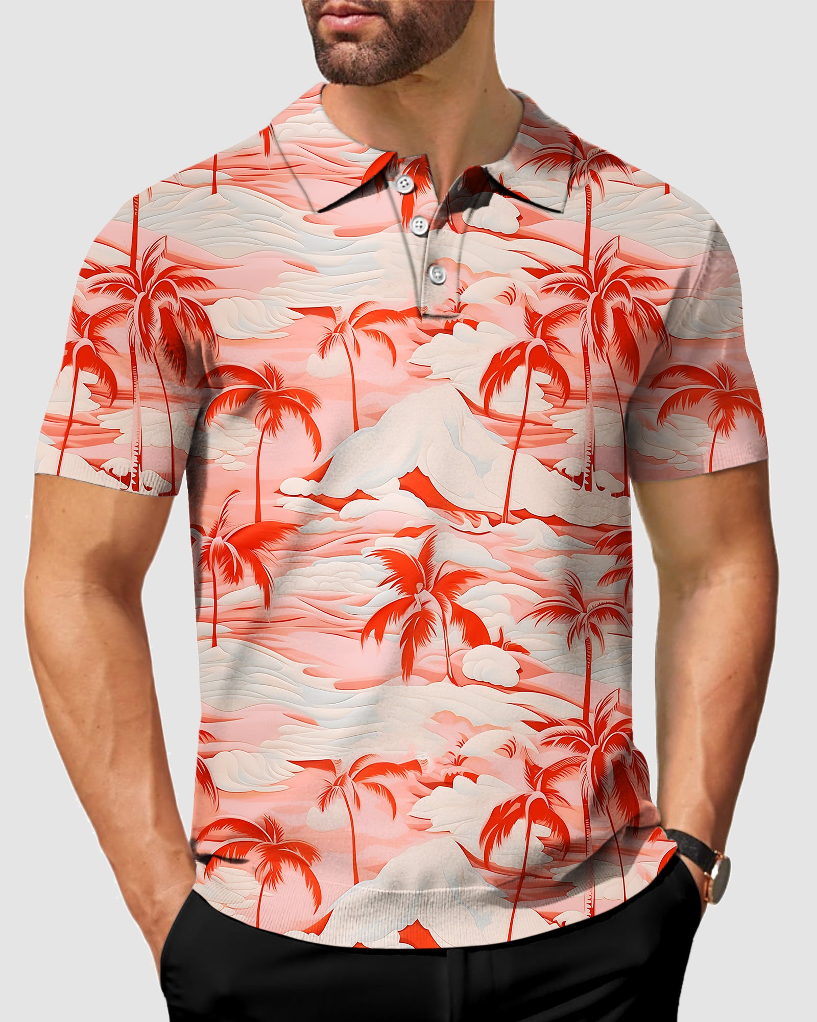 Men's Palm golf polo