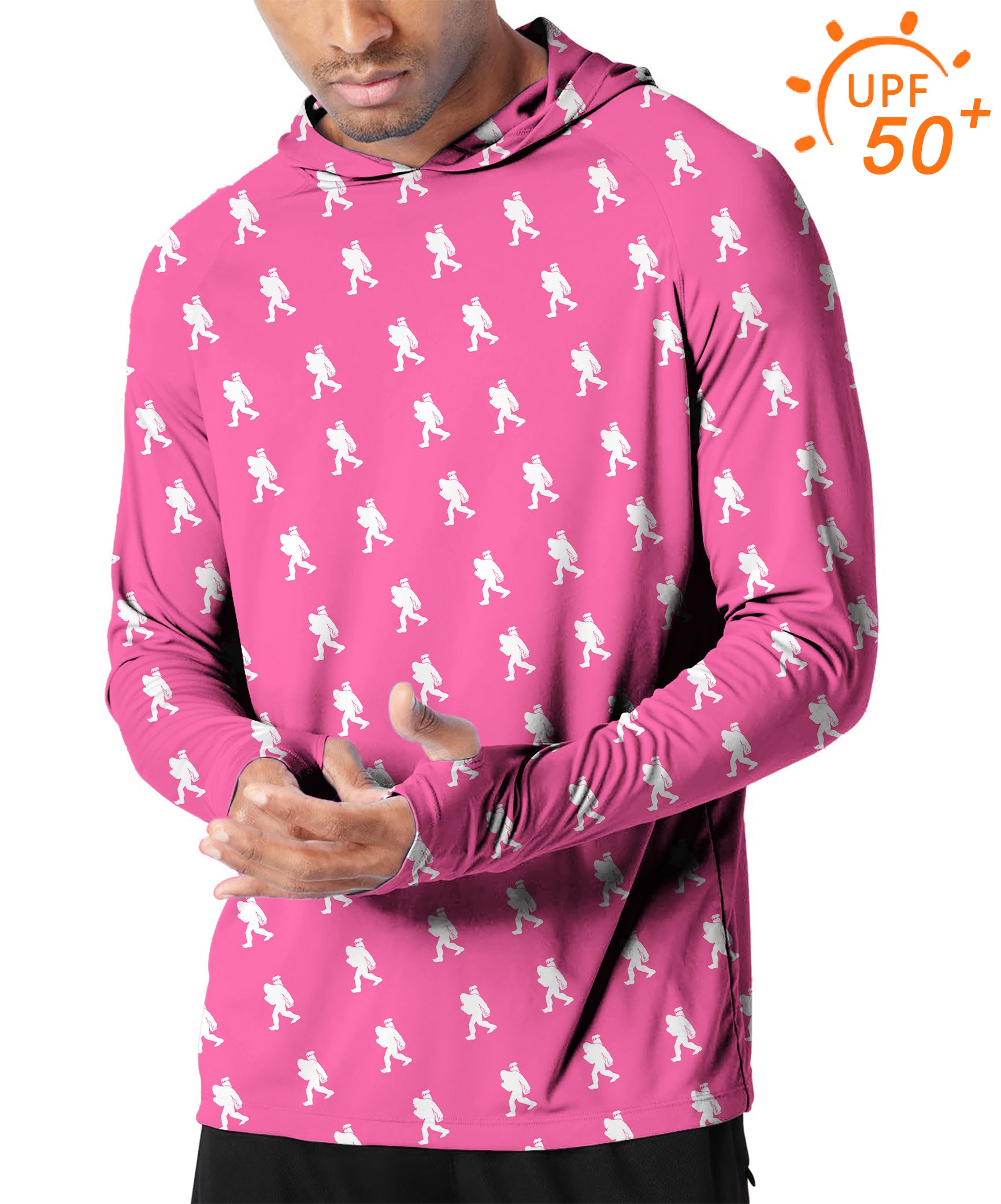 Men's Outdoor Bigfoot Golf Sun Protection Slim Fit  hoodies