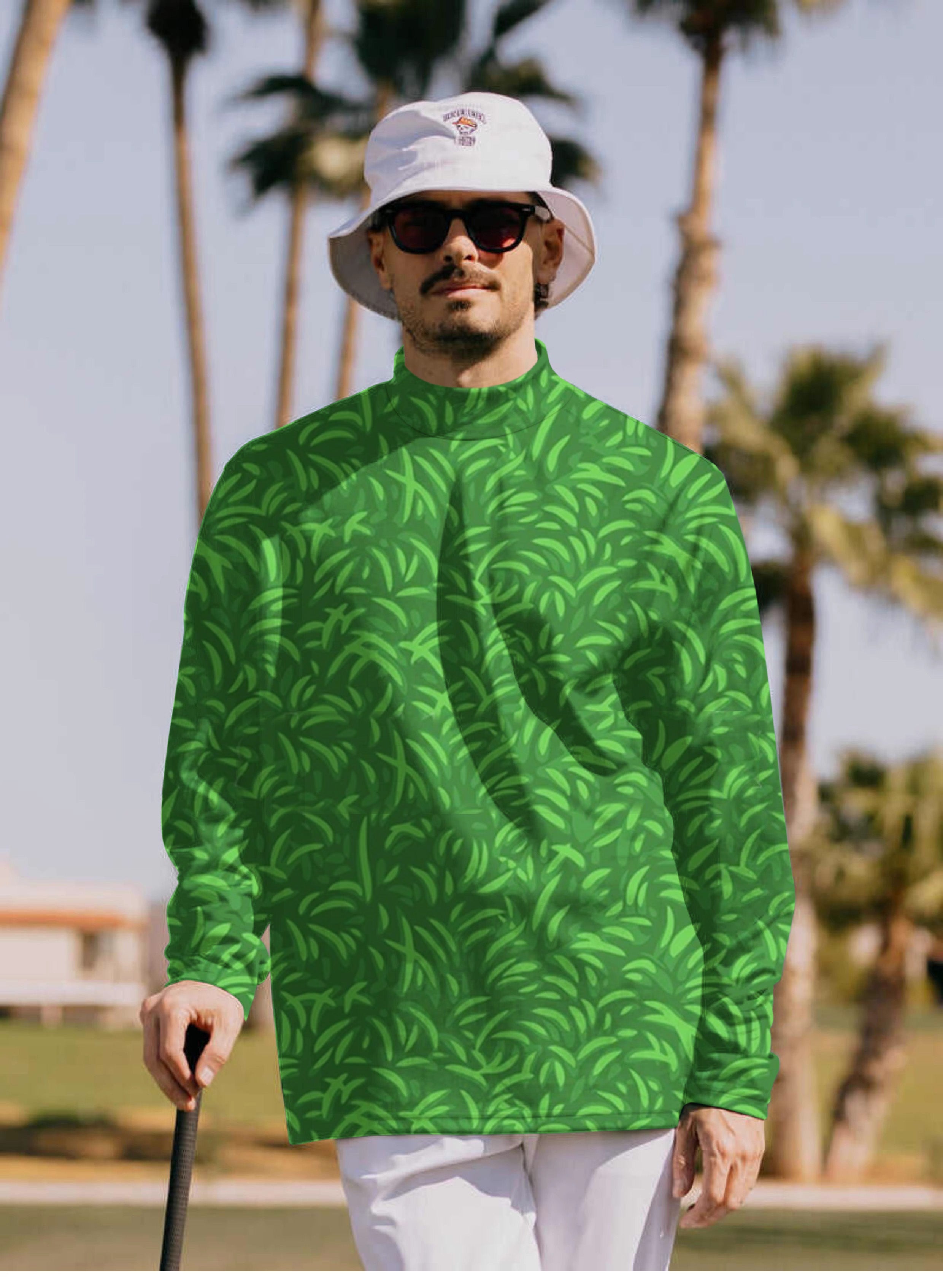 Men's On The Greens Pullover High neck Long/Short sleeve T-Shirt