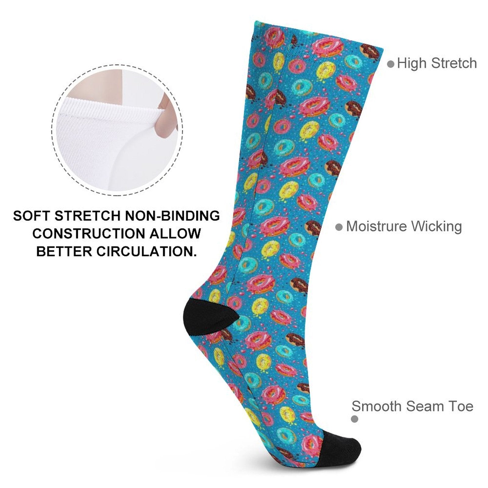 Hole In One Prined socks Gifts for Men Women