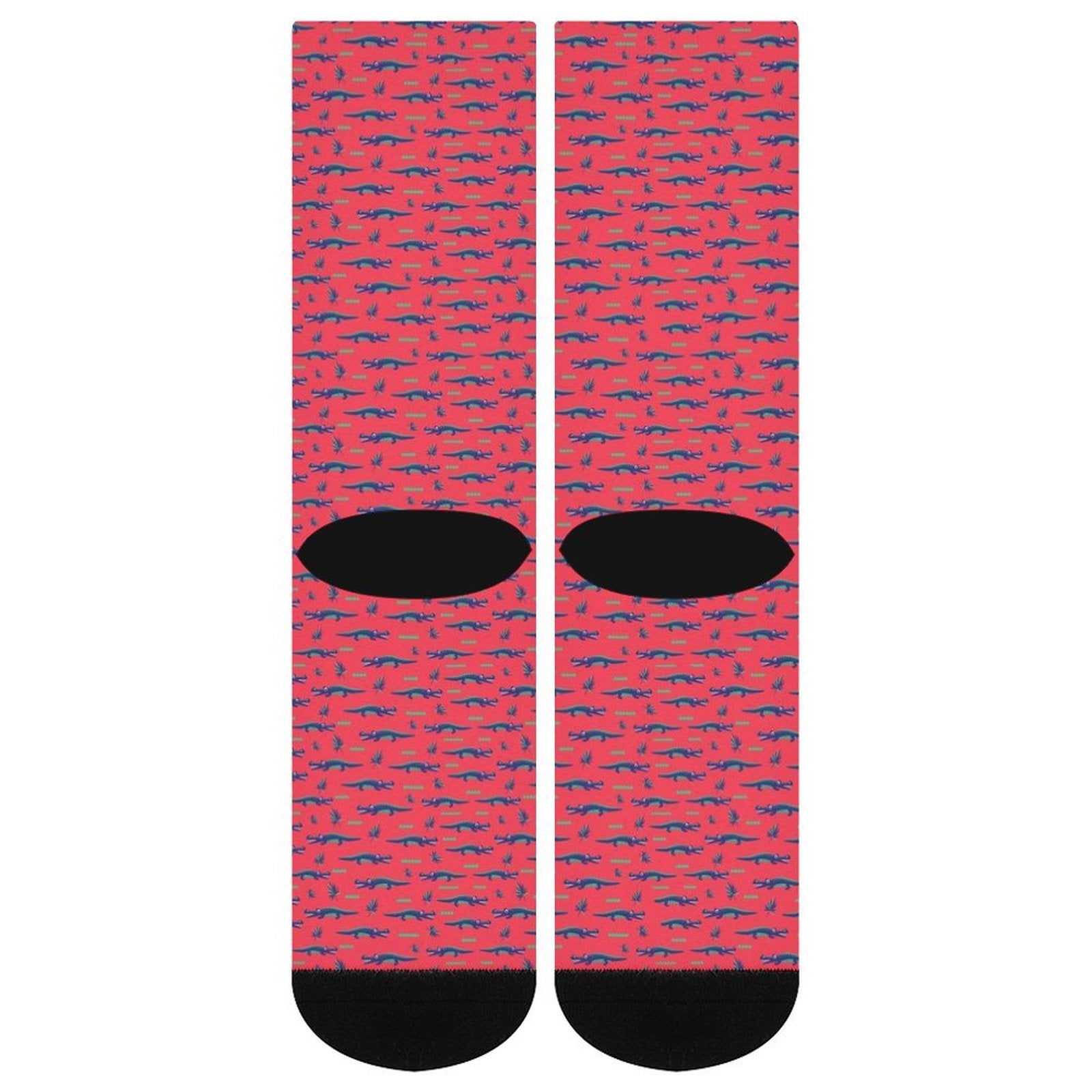 Alligator's Got My Ball Prined socks Gifts for Men Women