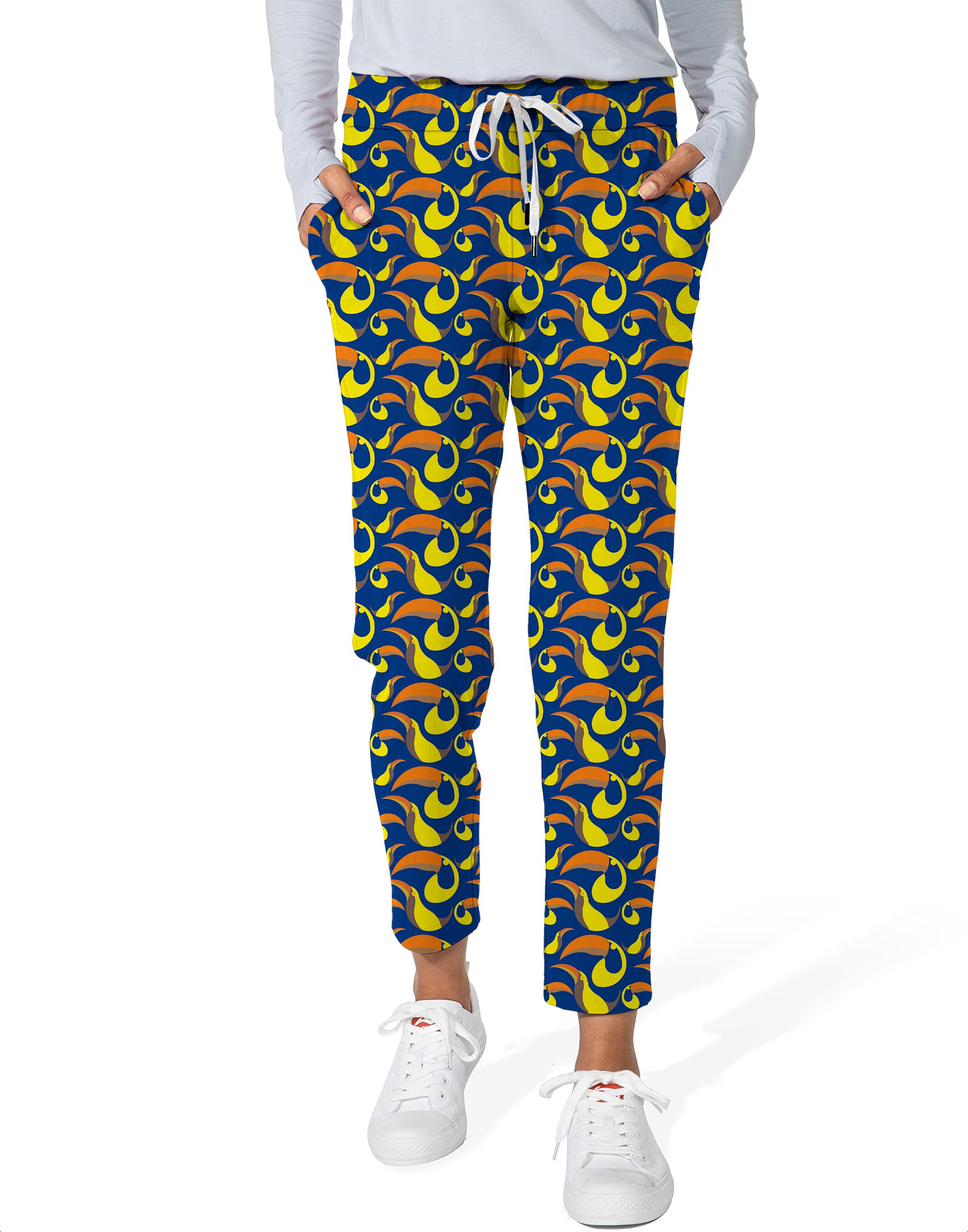 toucan Women's 7/8 Stretch Ankle Golf Pants