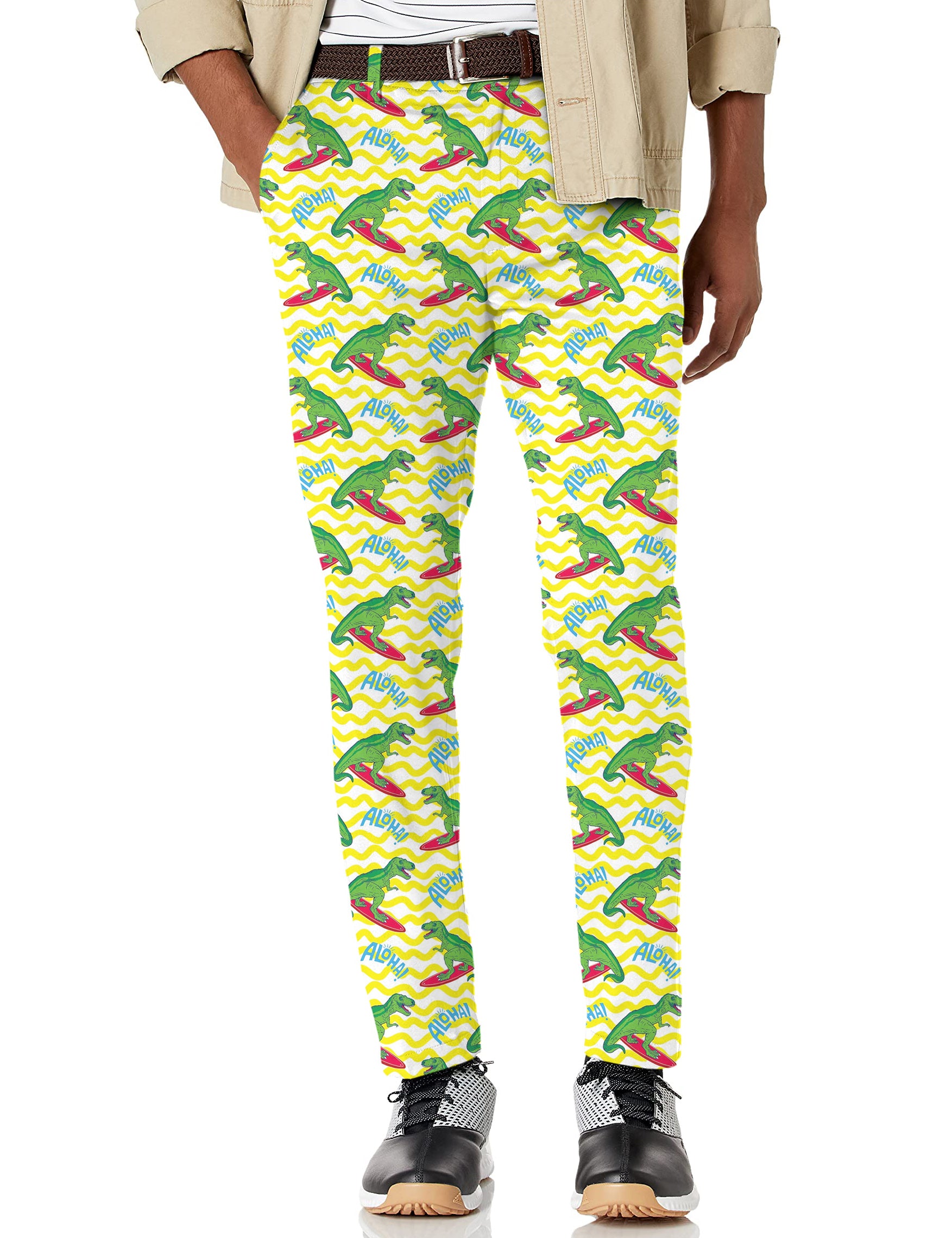 Men's Friendly Dinos Stretch Golf pants