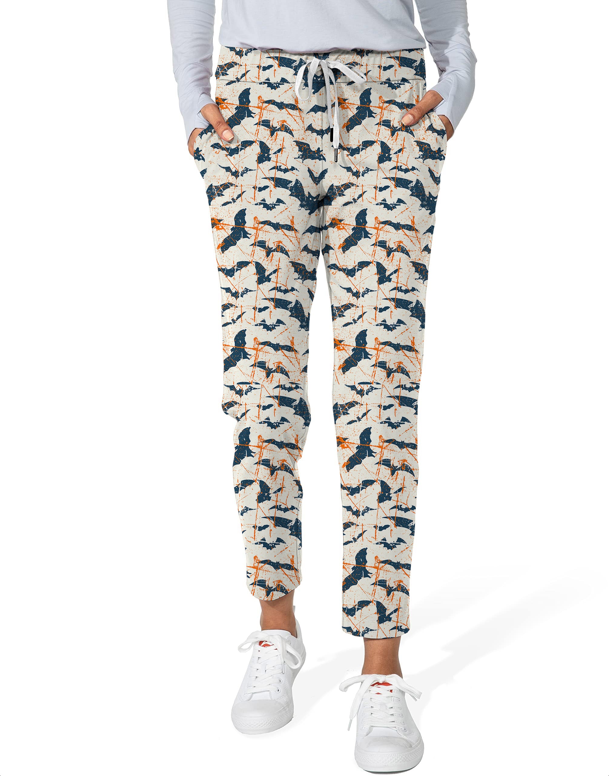 Bat Cave-Women's 7/8 Stretch Ankle Golf Pants