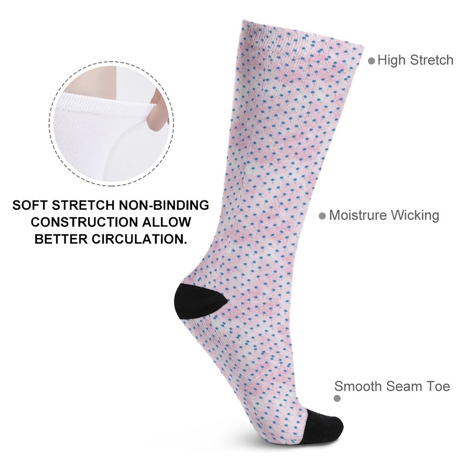 Palm Prined socks Gifts for Men Women