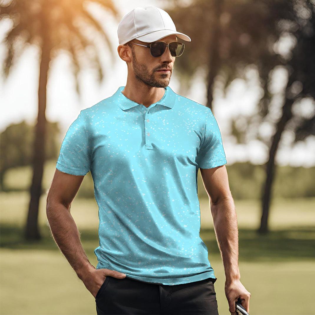 Men's Two tone golf polo