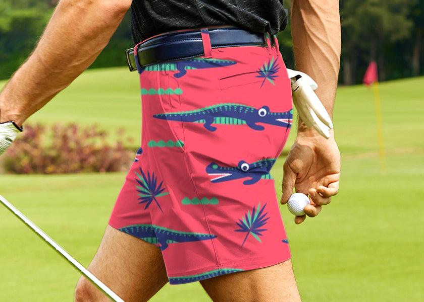 Men Alligator's Got My Ball Golf Shorts