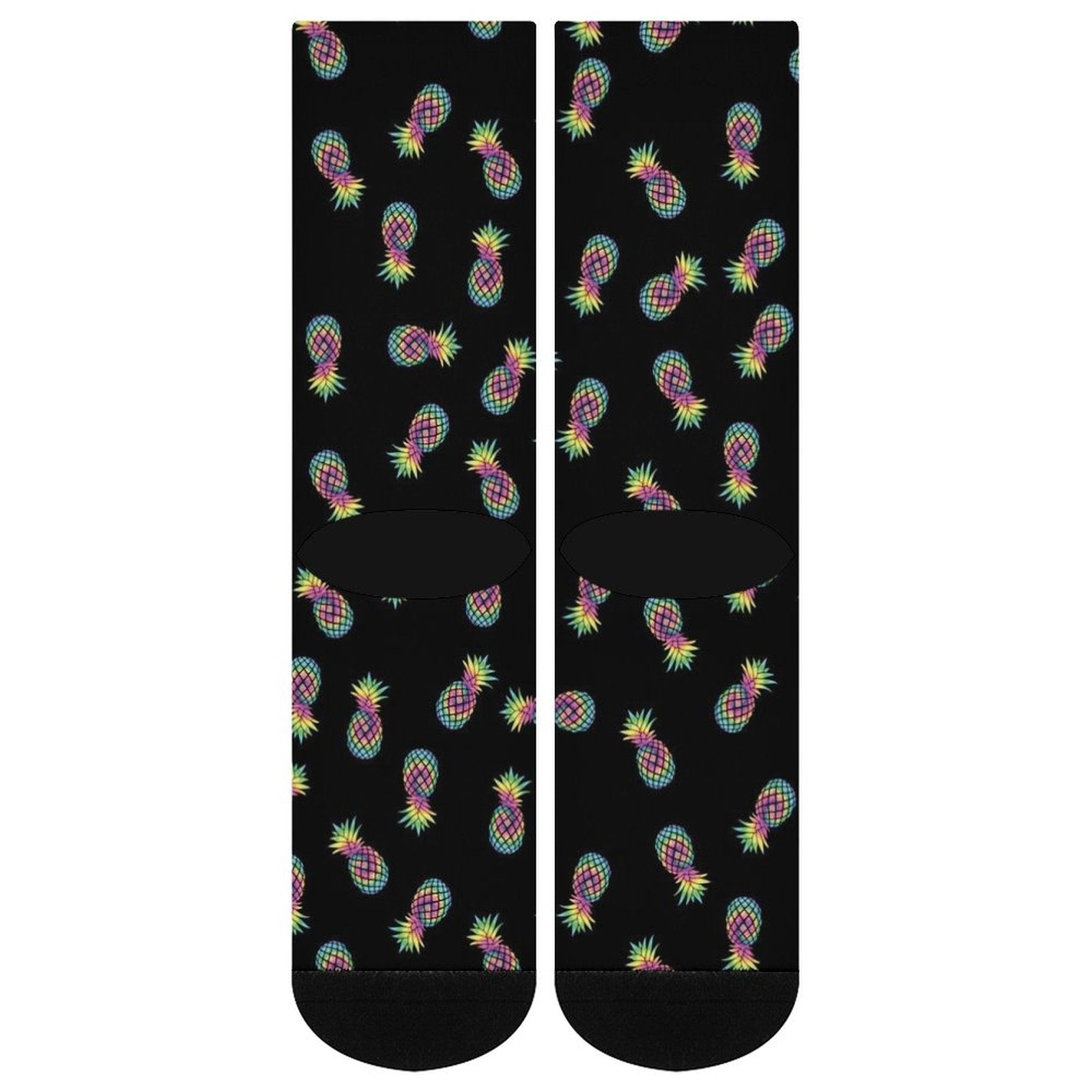 Colored Pineapple Prined socks Gifts for Men Women