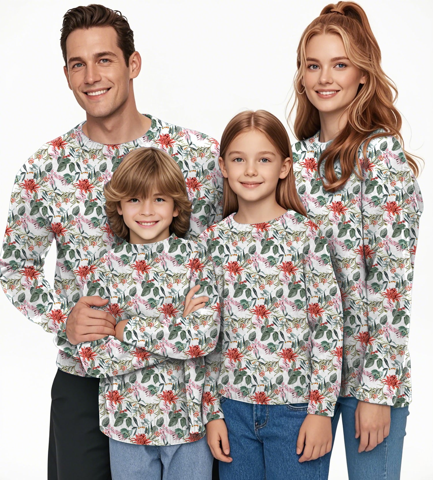 DAISY FLOWER Crewneck Pullover Ugly Sweater Men Women boy girl family