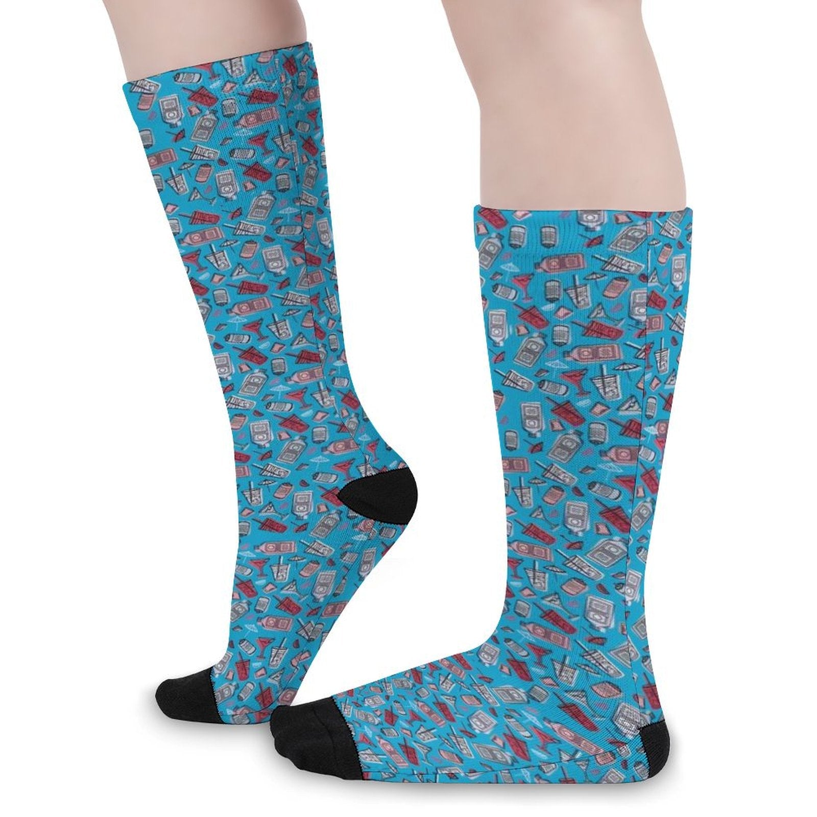 DAY DRINKER Prined socks Gifts for Men Women