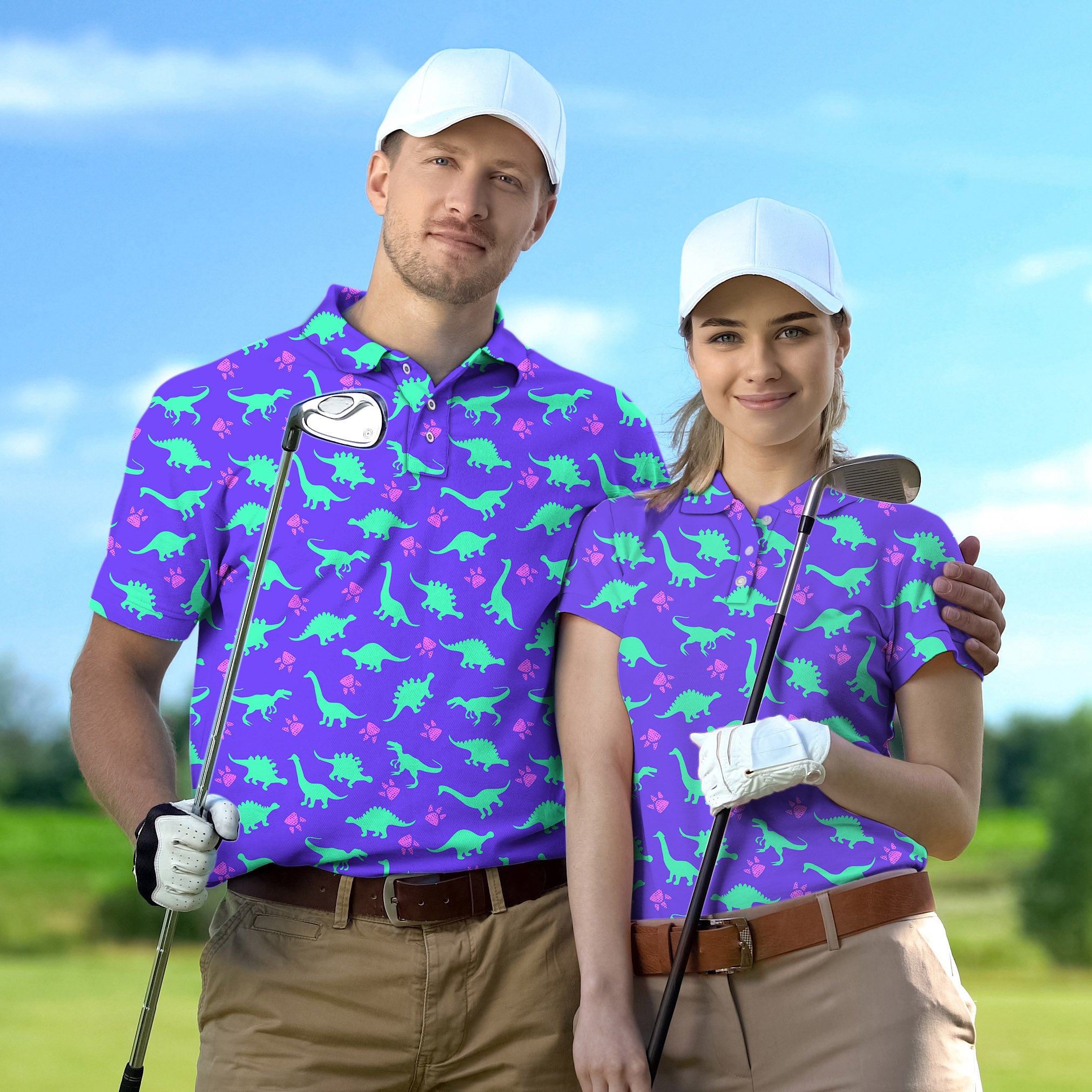 Golf Polo Couple Family set Land Before Time